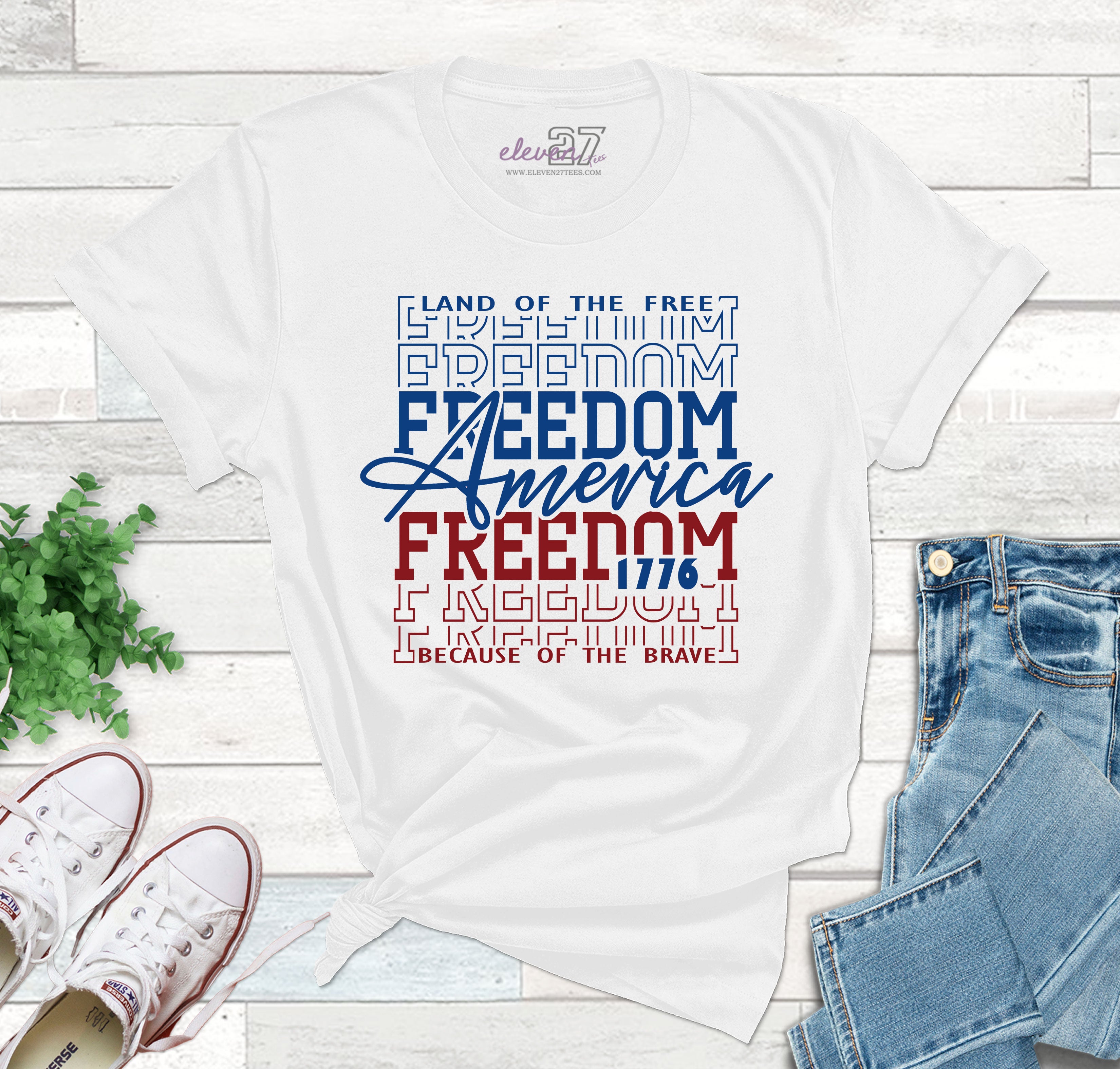America Land Of The Free Because Of The Brave Shirt