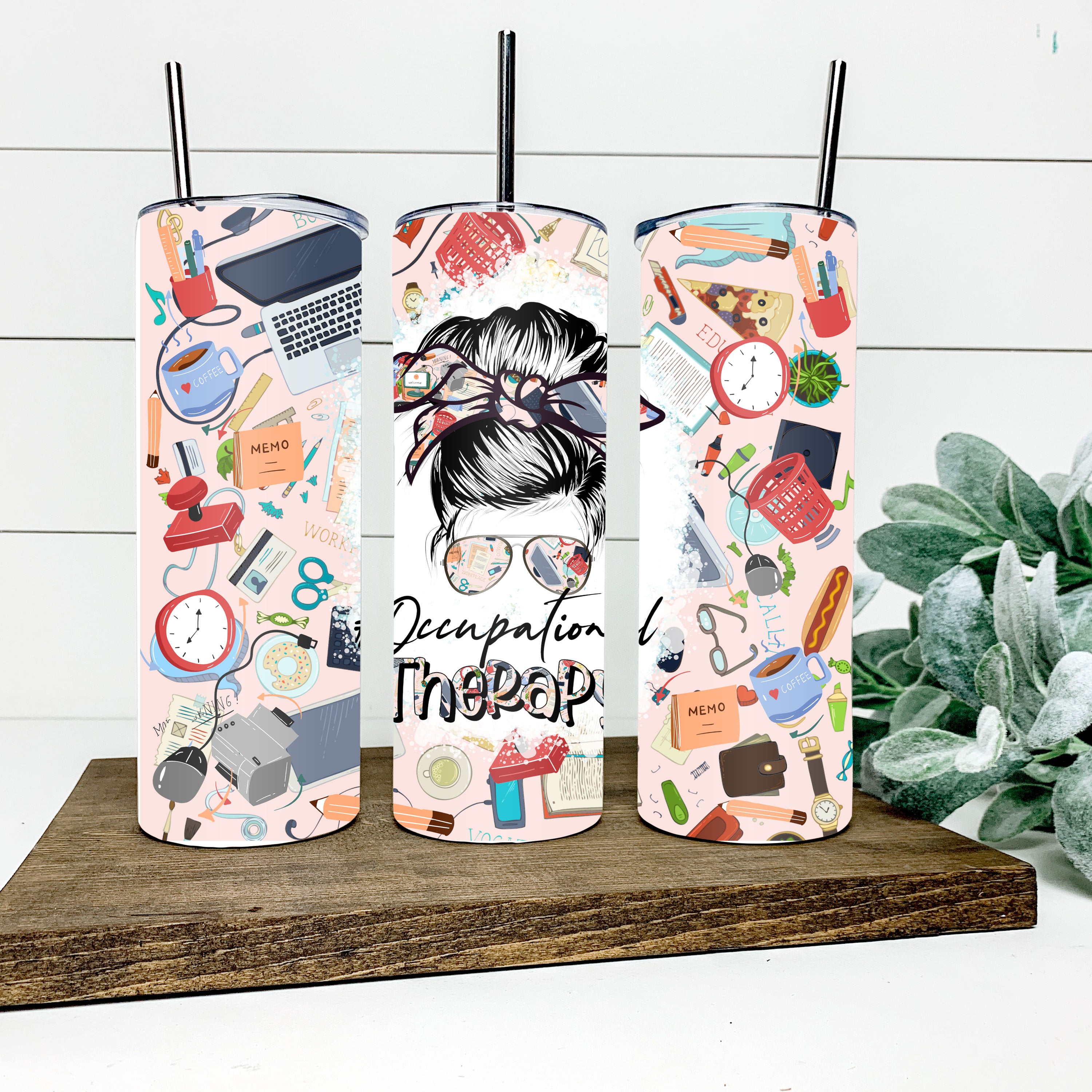 Occupational Therapist Skinny Tumbler