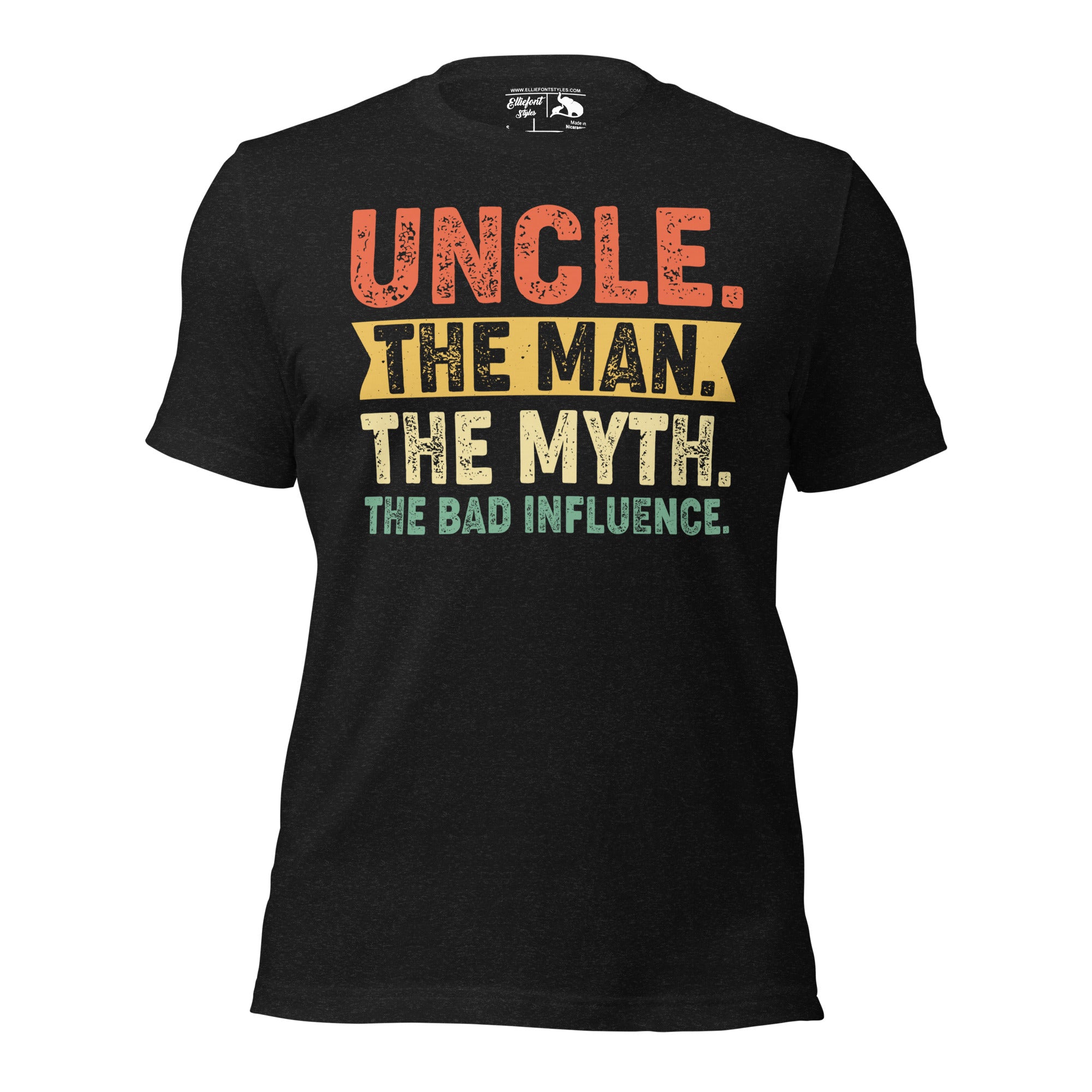Birthday gift for fun uncle t-shirt with humorous quote