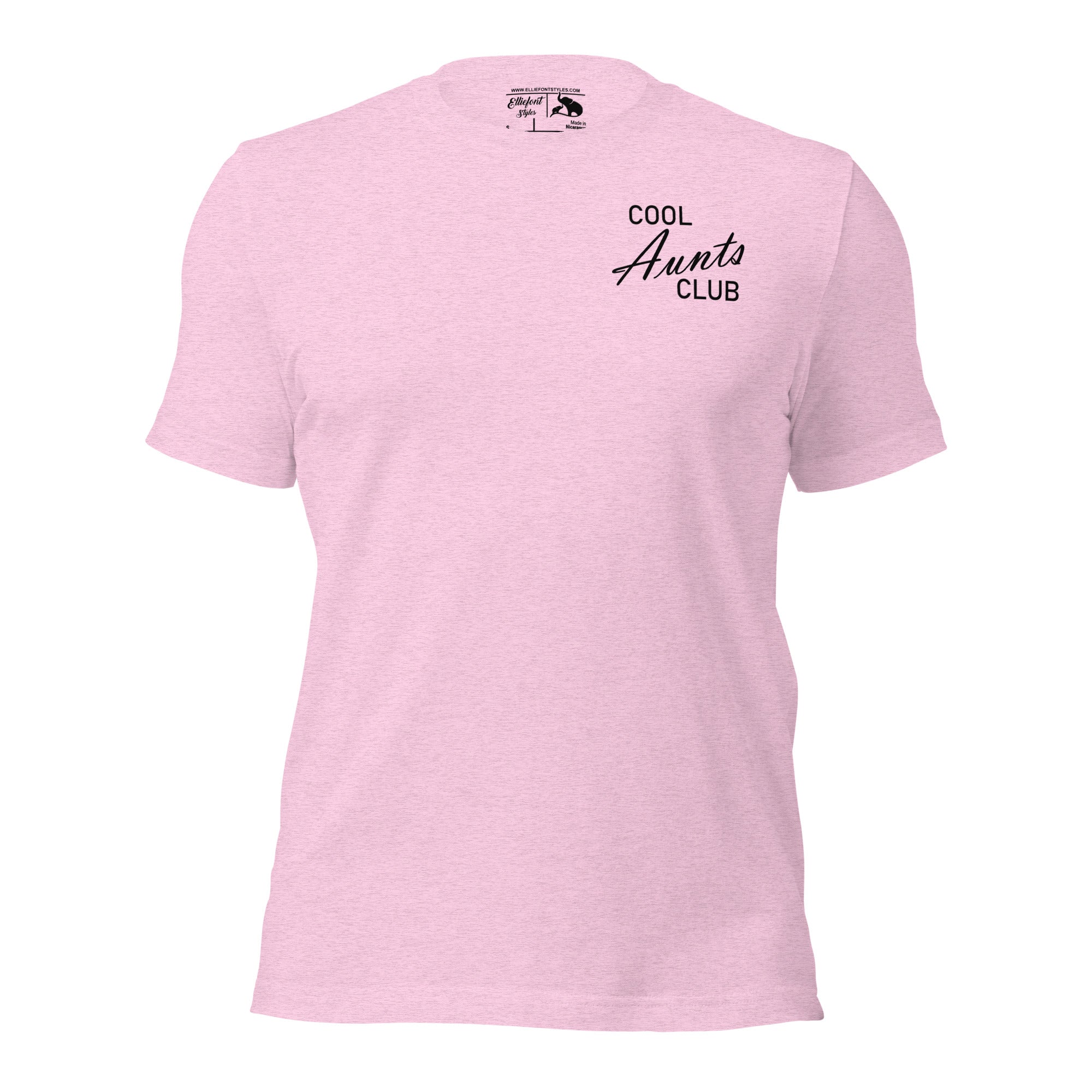 Birthday present for cool aunt t-shirt celebrating fun family vibes