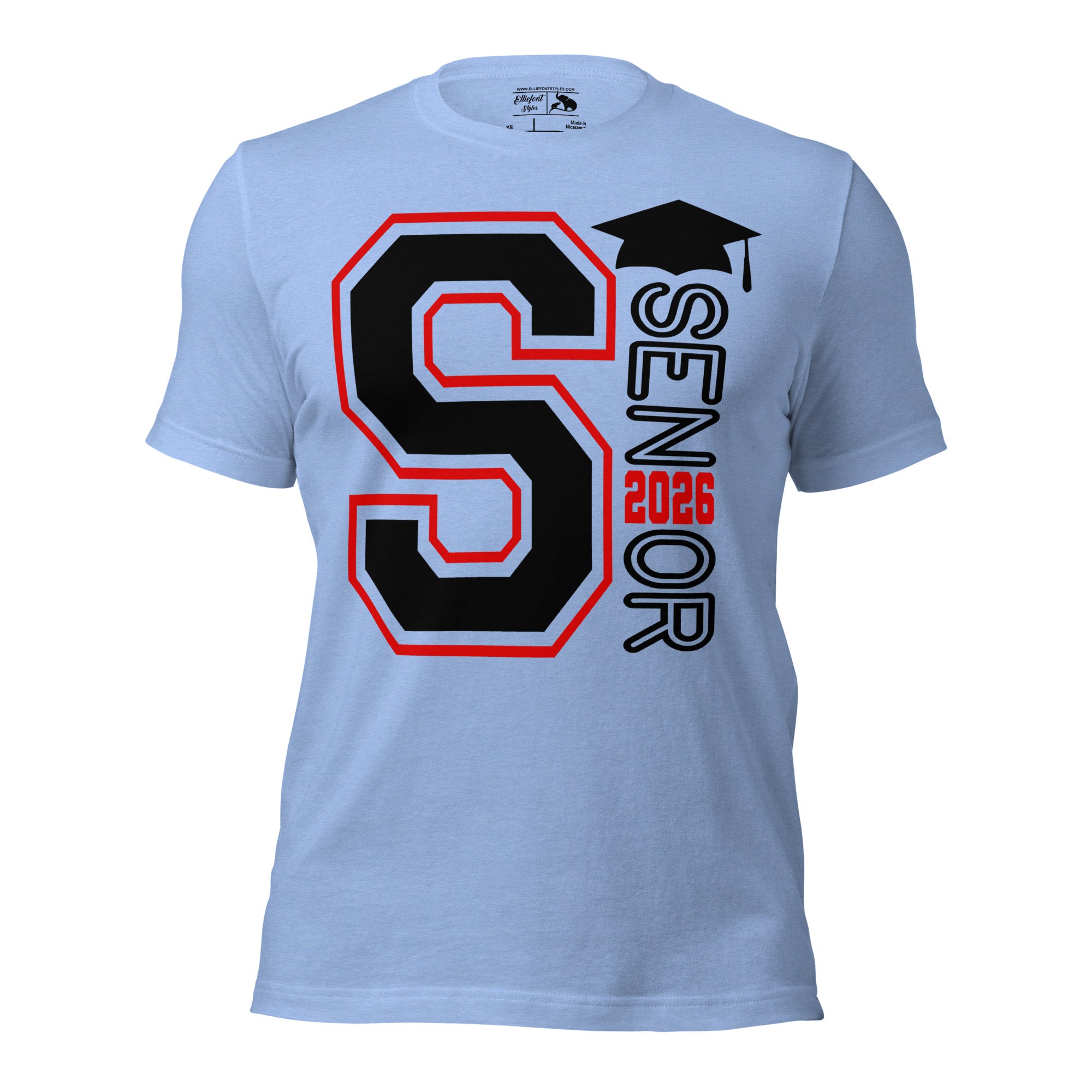 Class of 2026 senior shirt for high school or college graduates