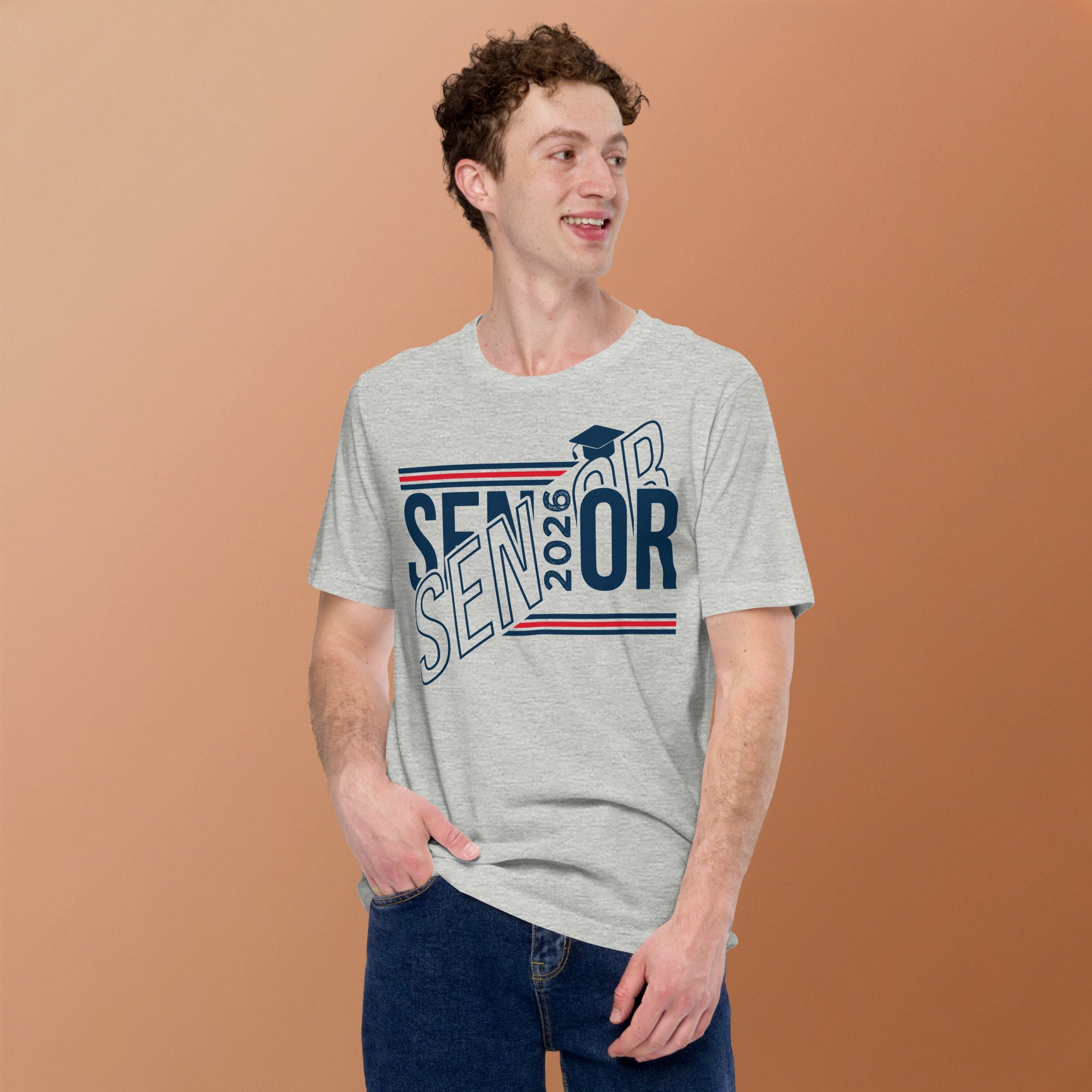 College Senior Class of 2026 graduation shirt funny design