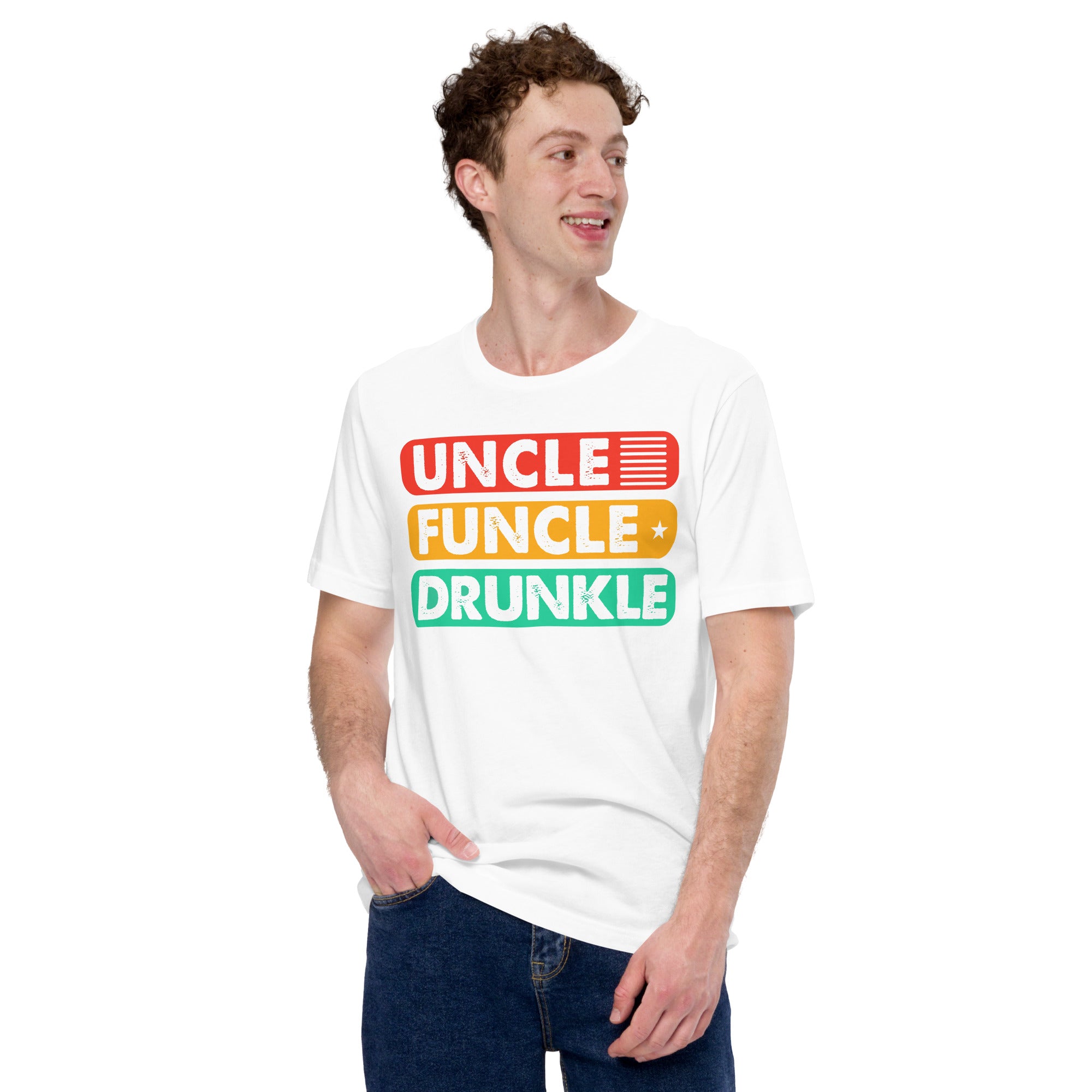 Cool uncle drinking shirt for men who love laughter and beer