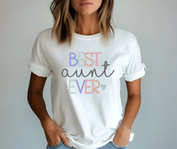 Cute birthday present idea for favorite aunt who loves her family