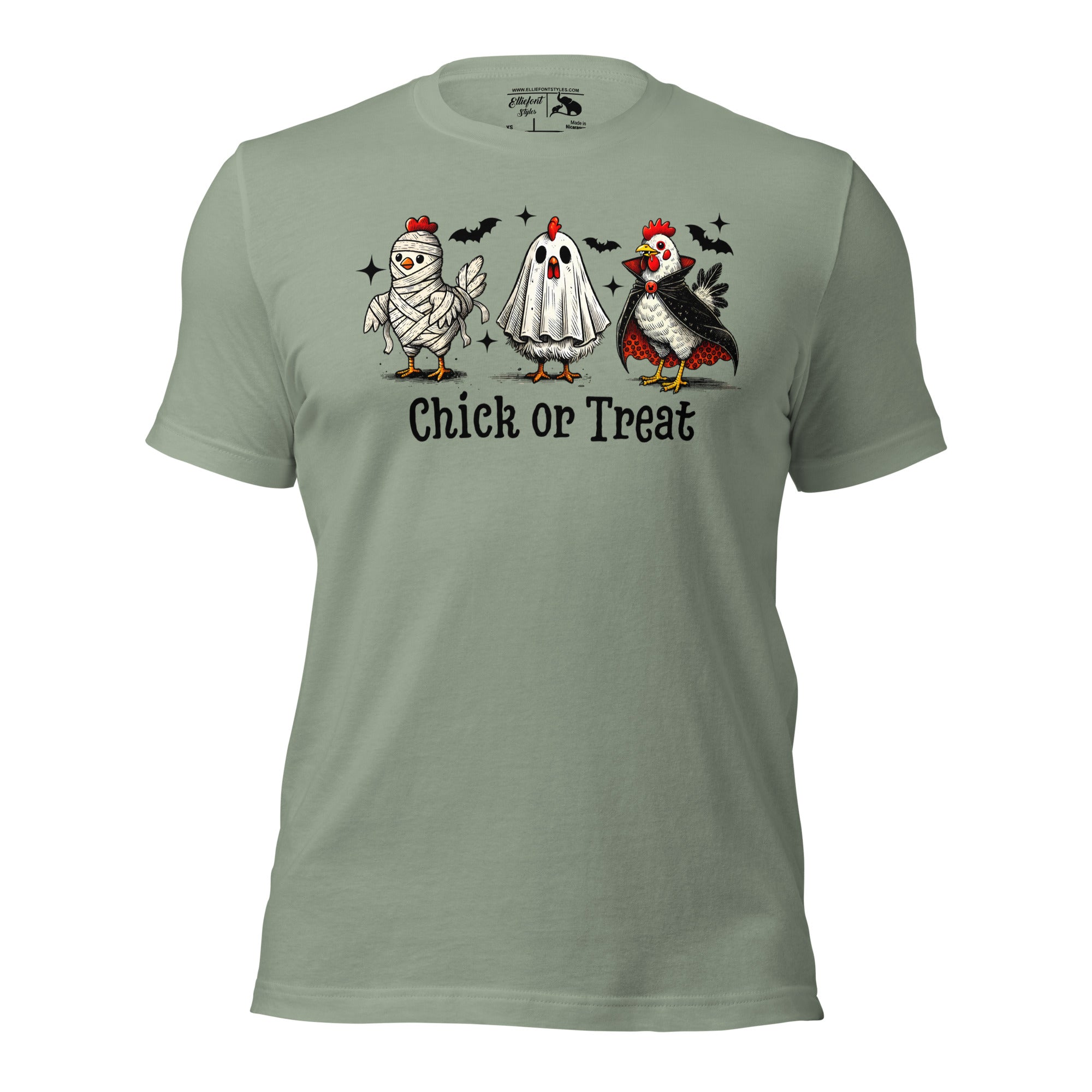 Cute hens in costumes Halloween shirt for animal lovers and farmers