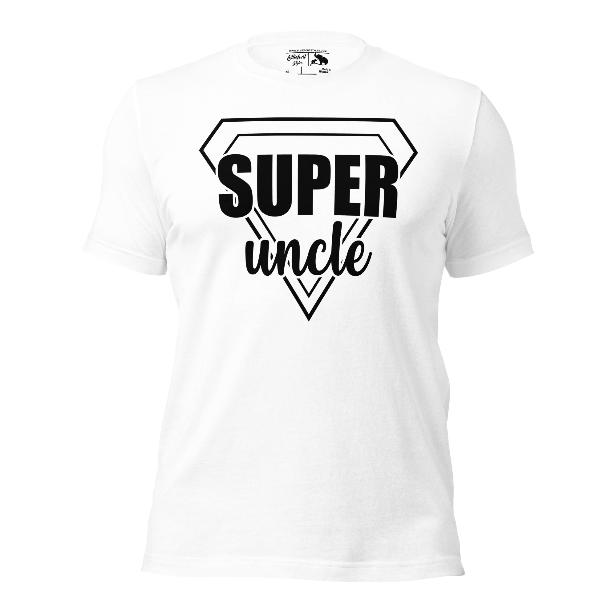 Family photo outfit Super Uncle top for matching tees