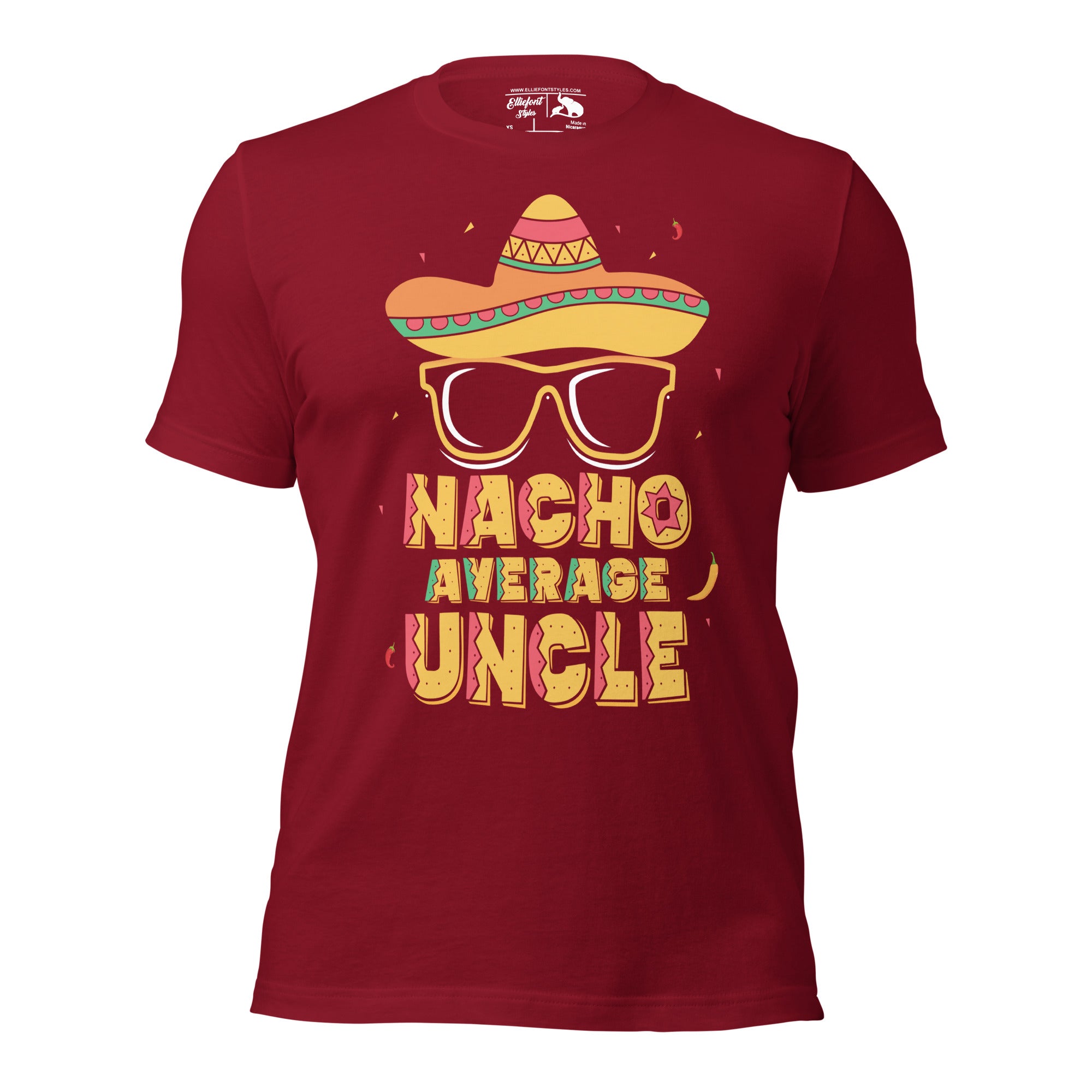 Father’s Day humor shirt for uncle who loves tacos and fun
