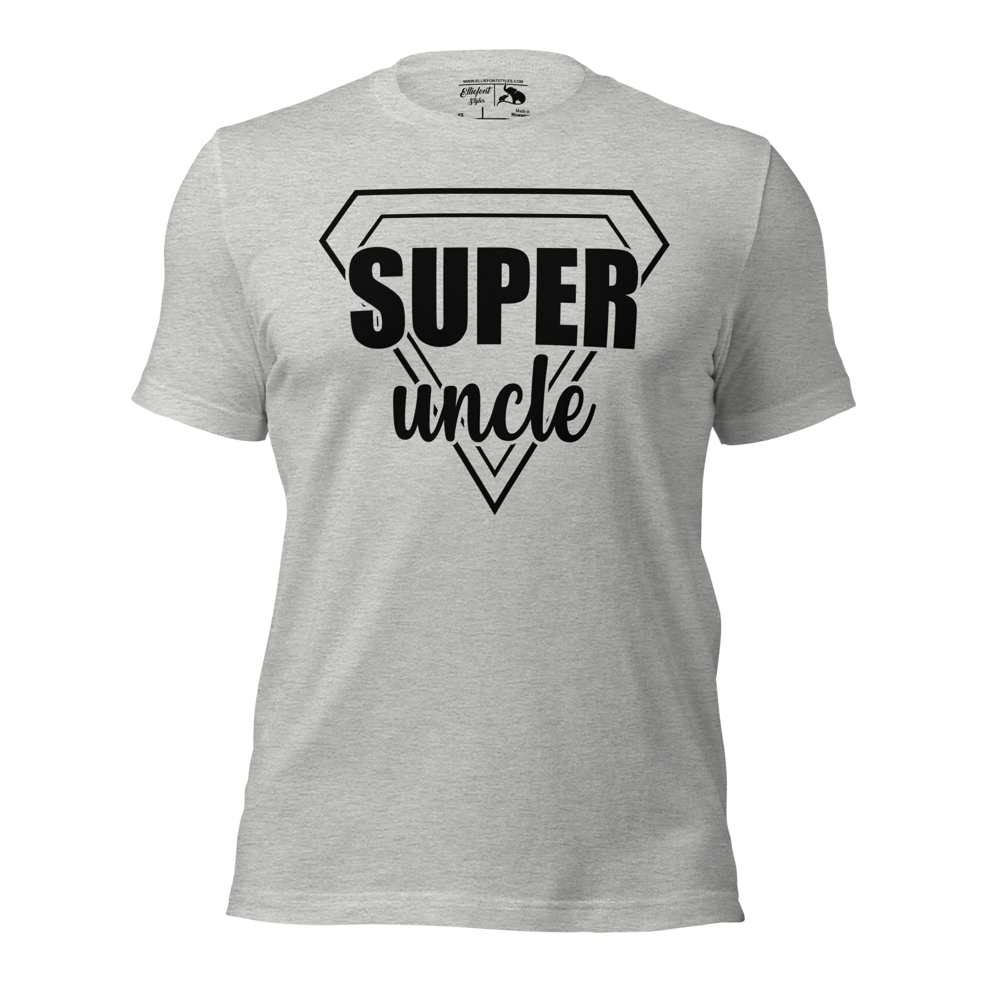 Father’s Day uncle gift superhero shirt with fun design