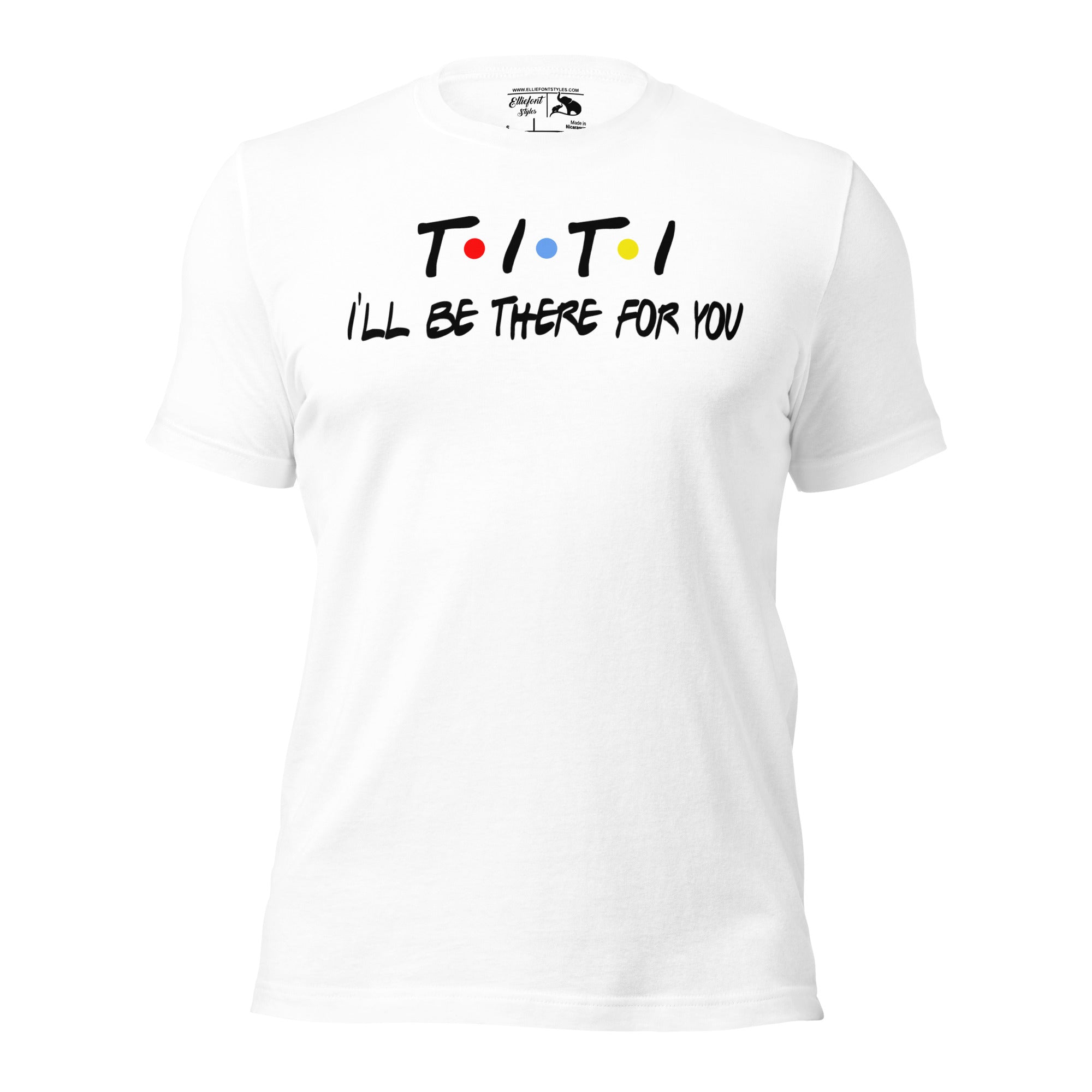Fun aunt shirt Titi love design for thoughtful family gifts