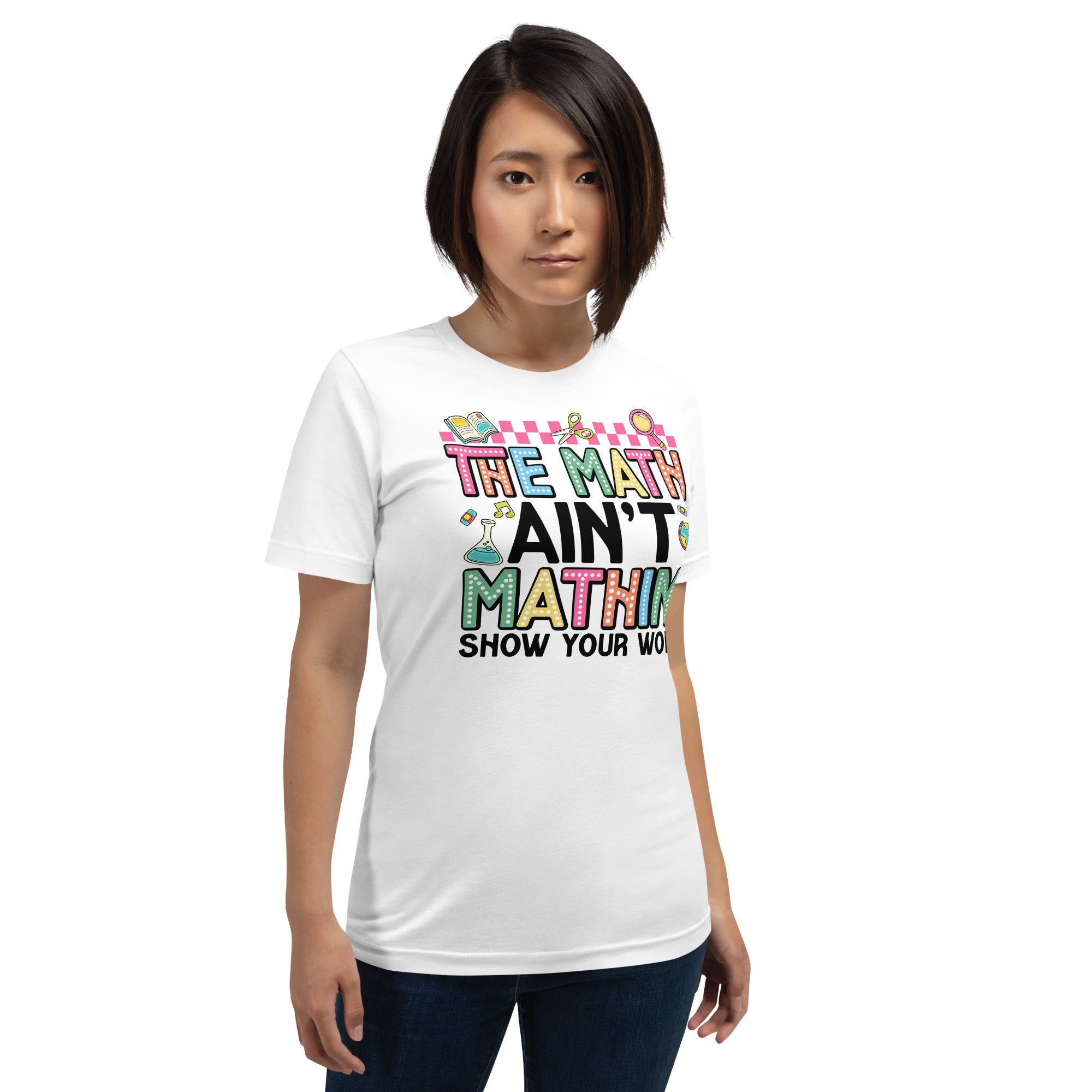 Back to school shirt for teachers with funny math pun