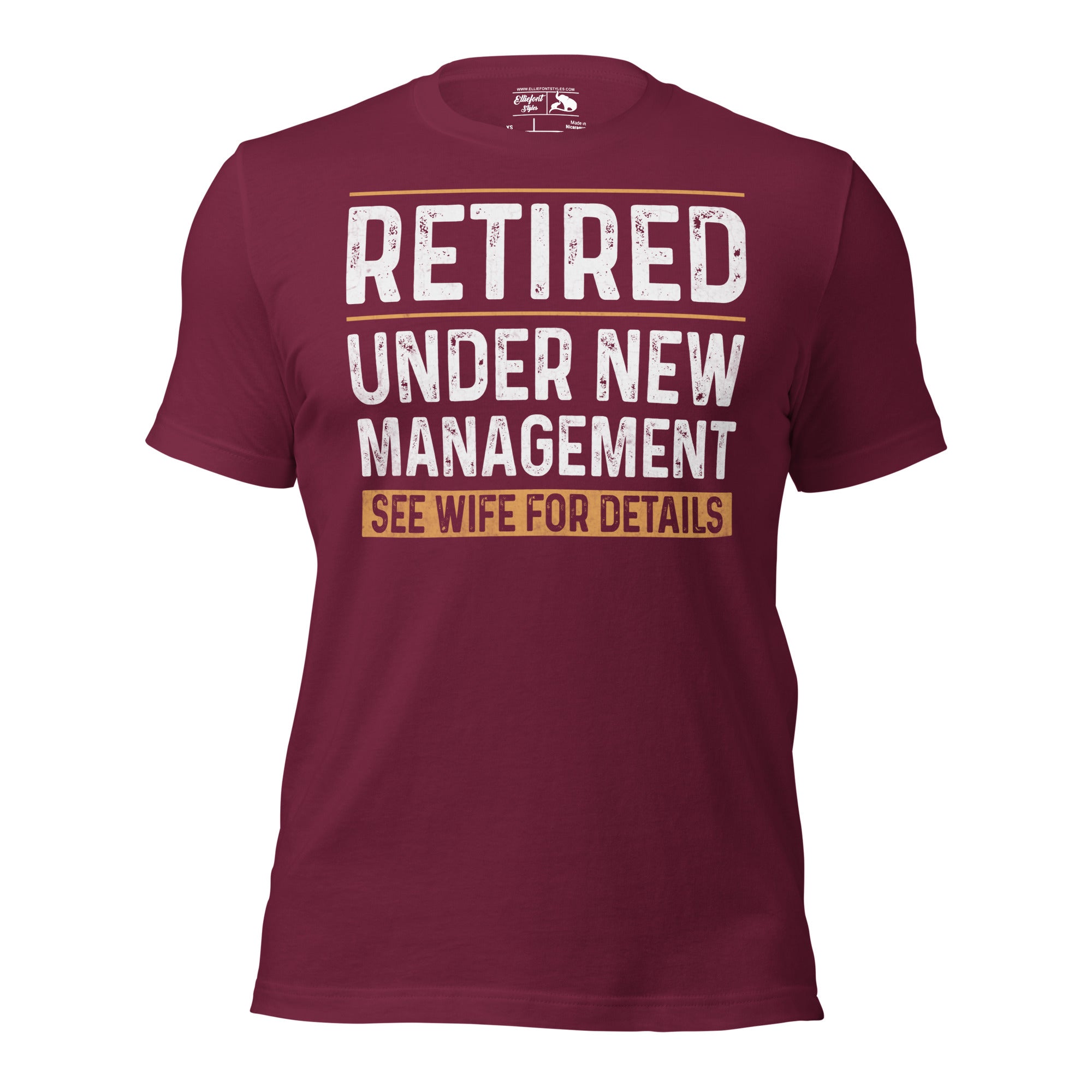 Funny retirement shirt for men with sarcastic saying