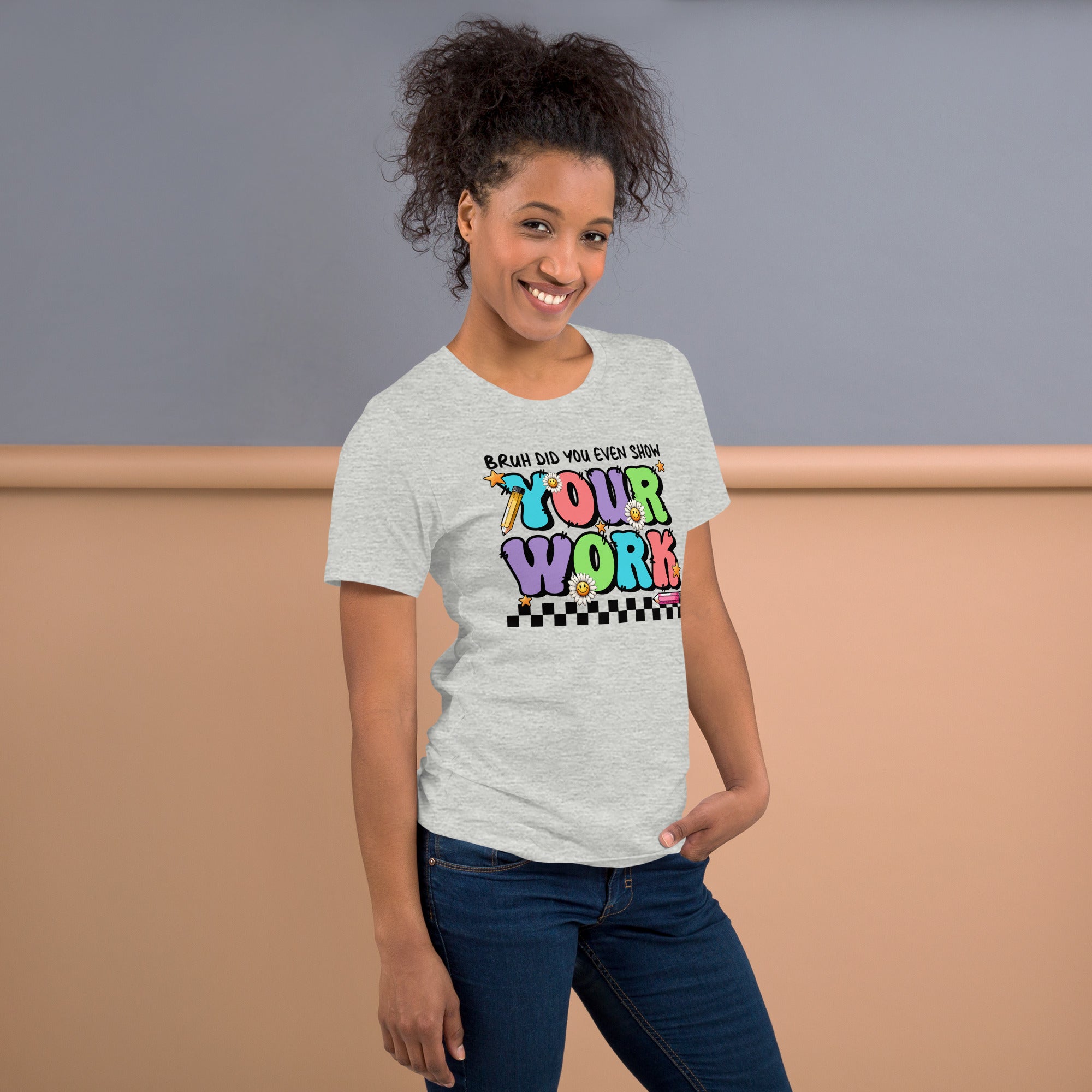 Retro graphic tee for teachers – perfect gift for math educators