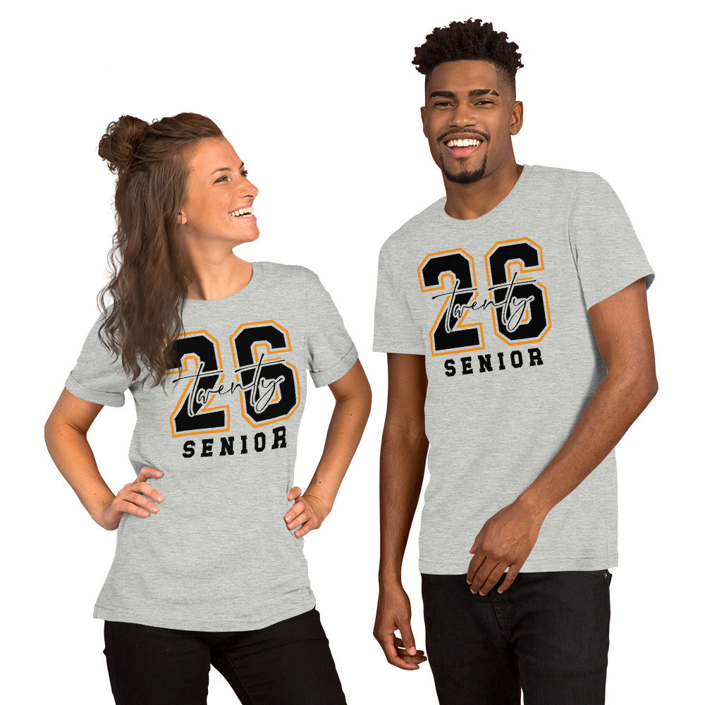 Funny varsity Senior Class of 2026 shirt for graduation