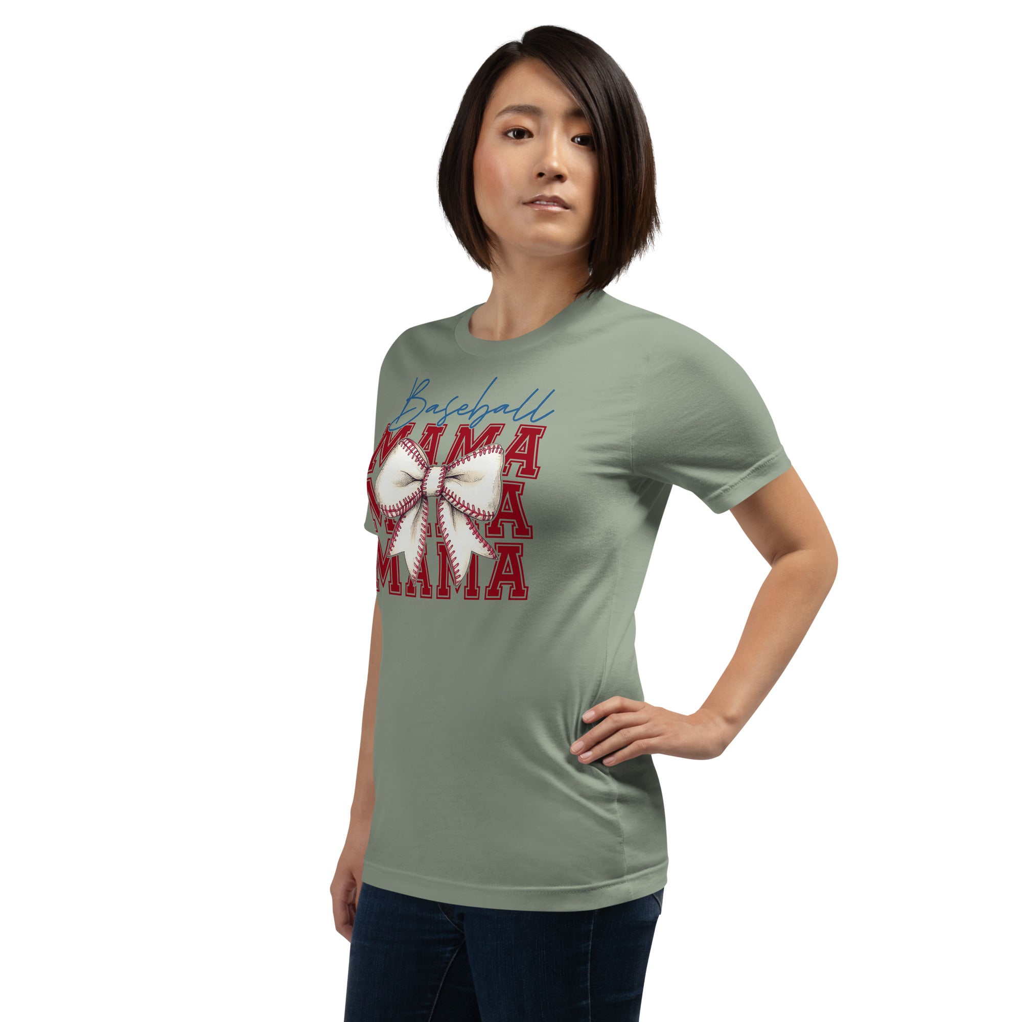 Gift idea Baseball Mama shirt for moms who love baseball