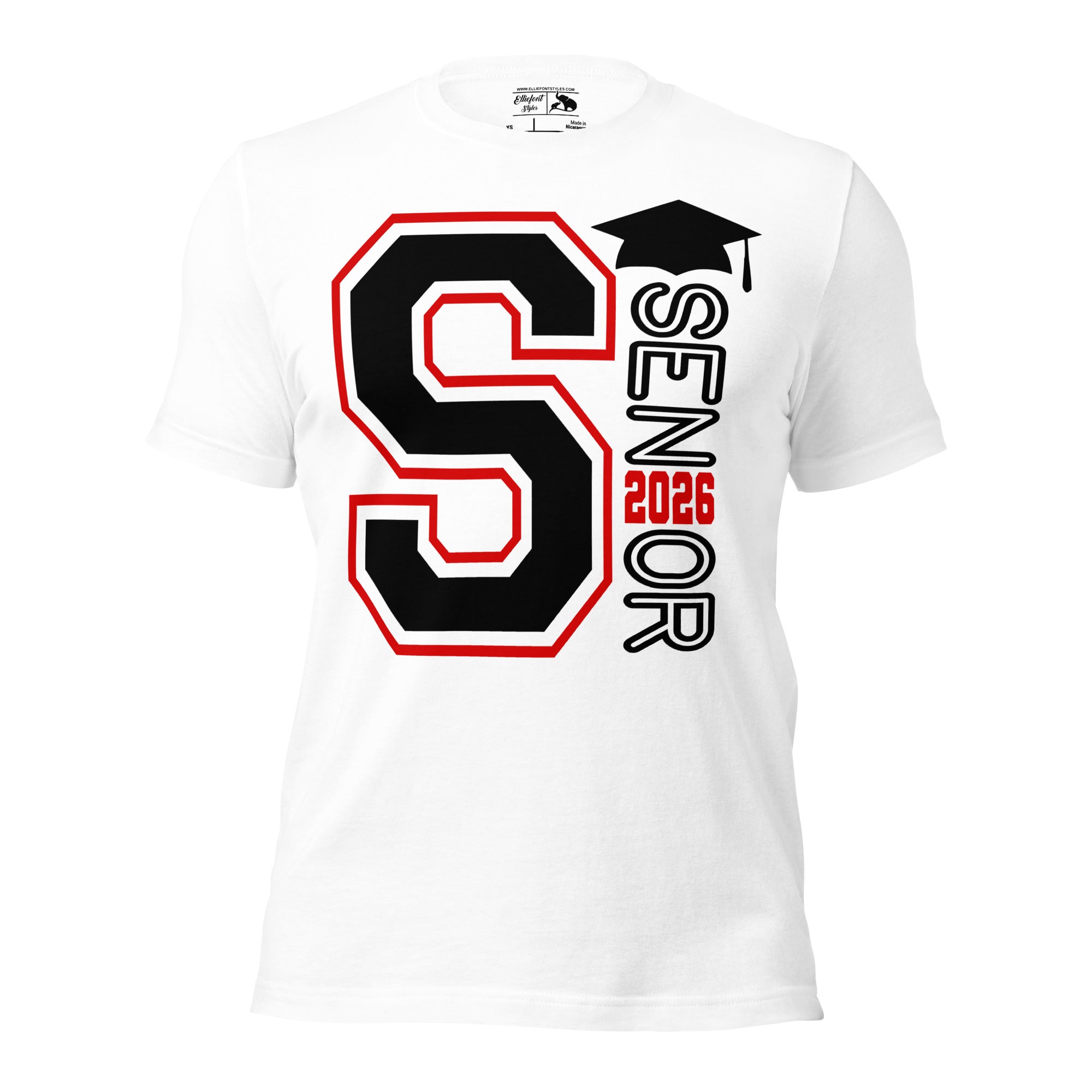 High school Senior 2026 shirt graduation graphic tee