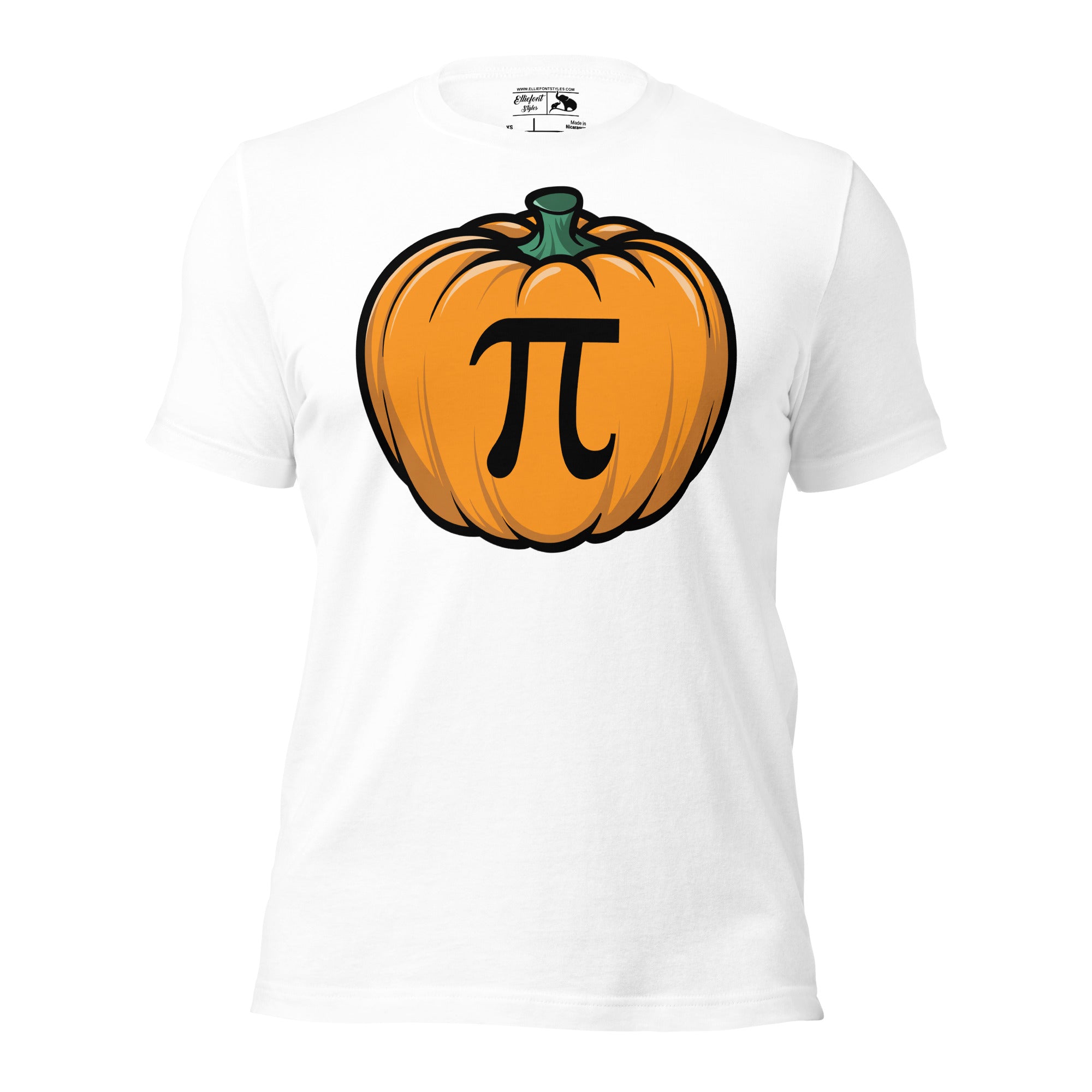 Math teacher Pi Day shirt with pumpkin pun graphic