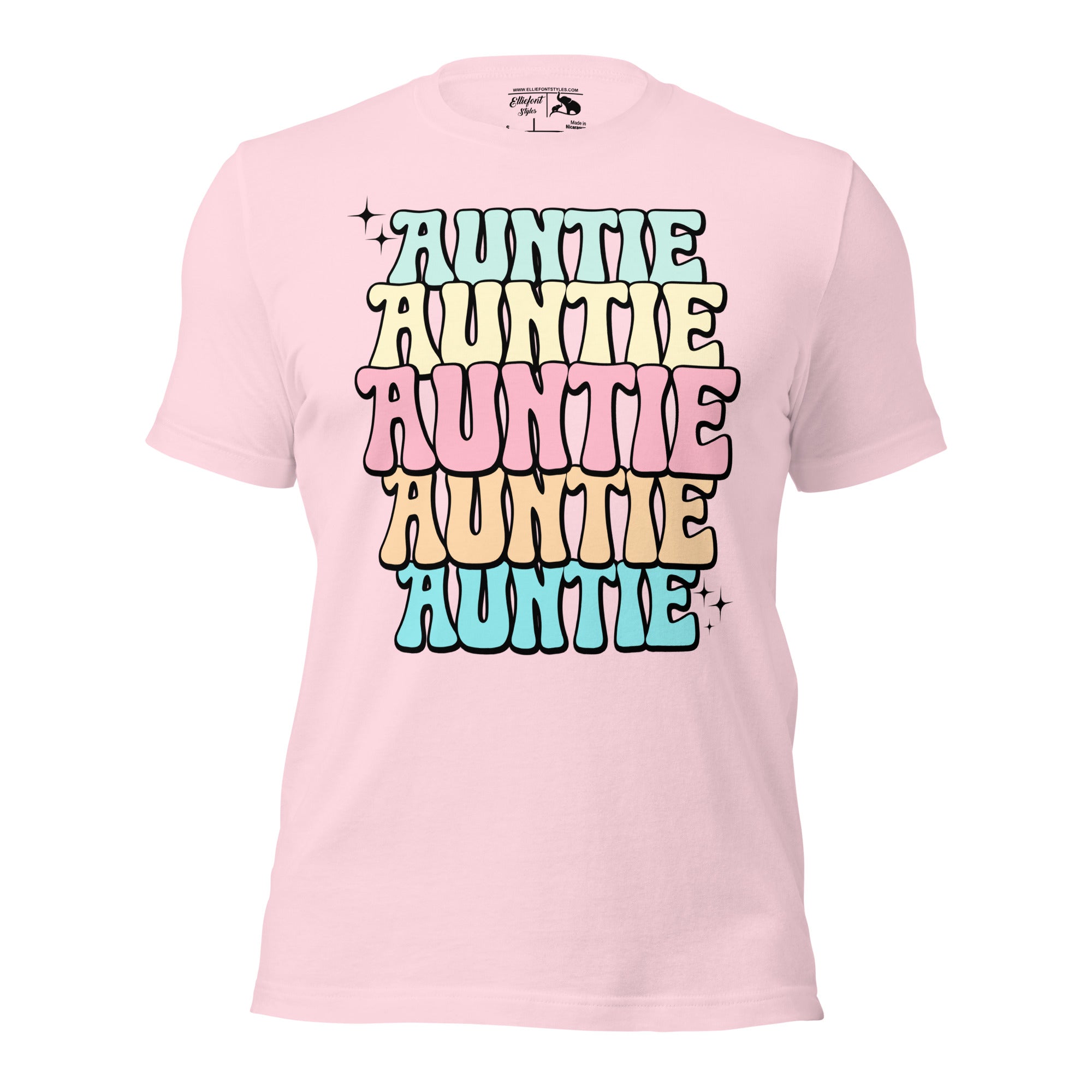 Mother’s Day gift shirt for auntie with simple minimalist design