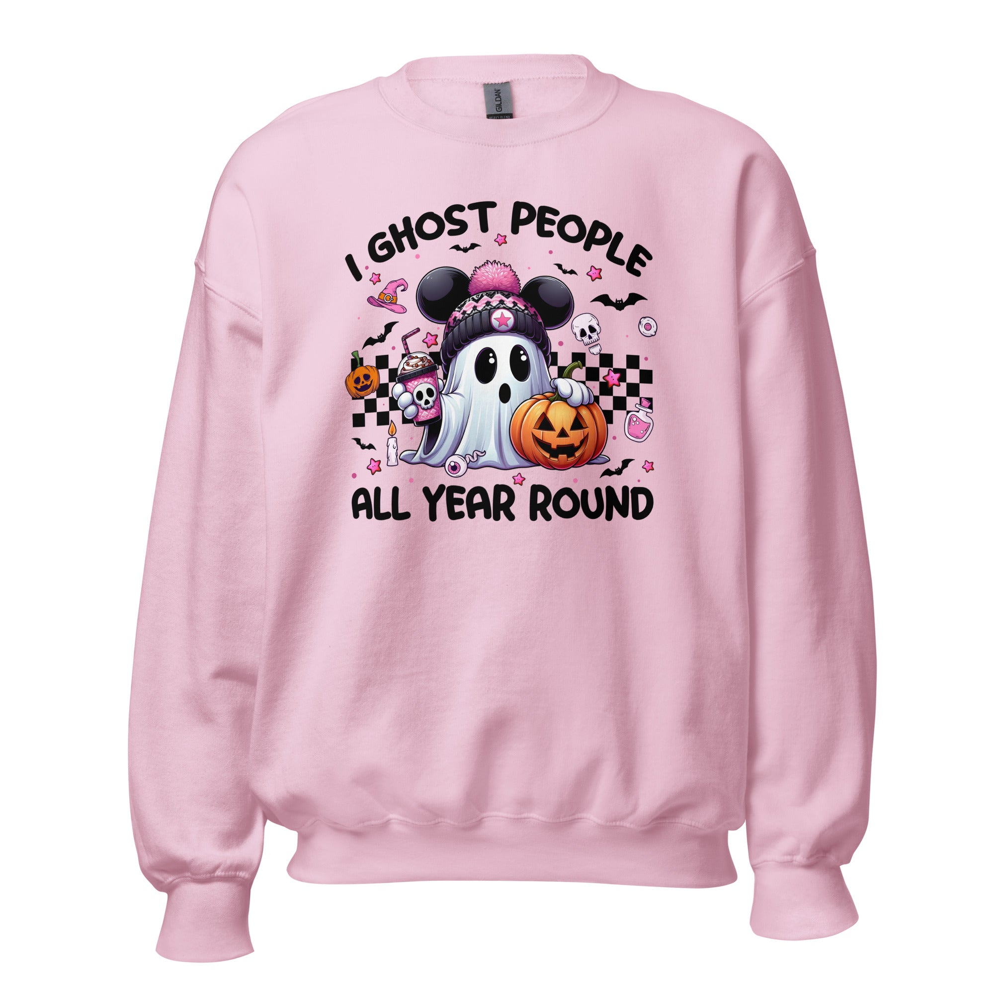 Cozy fall sweatshirt for moms who love spooky season apparel