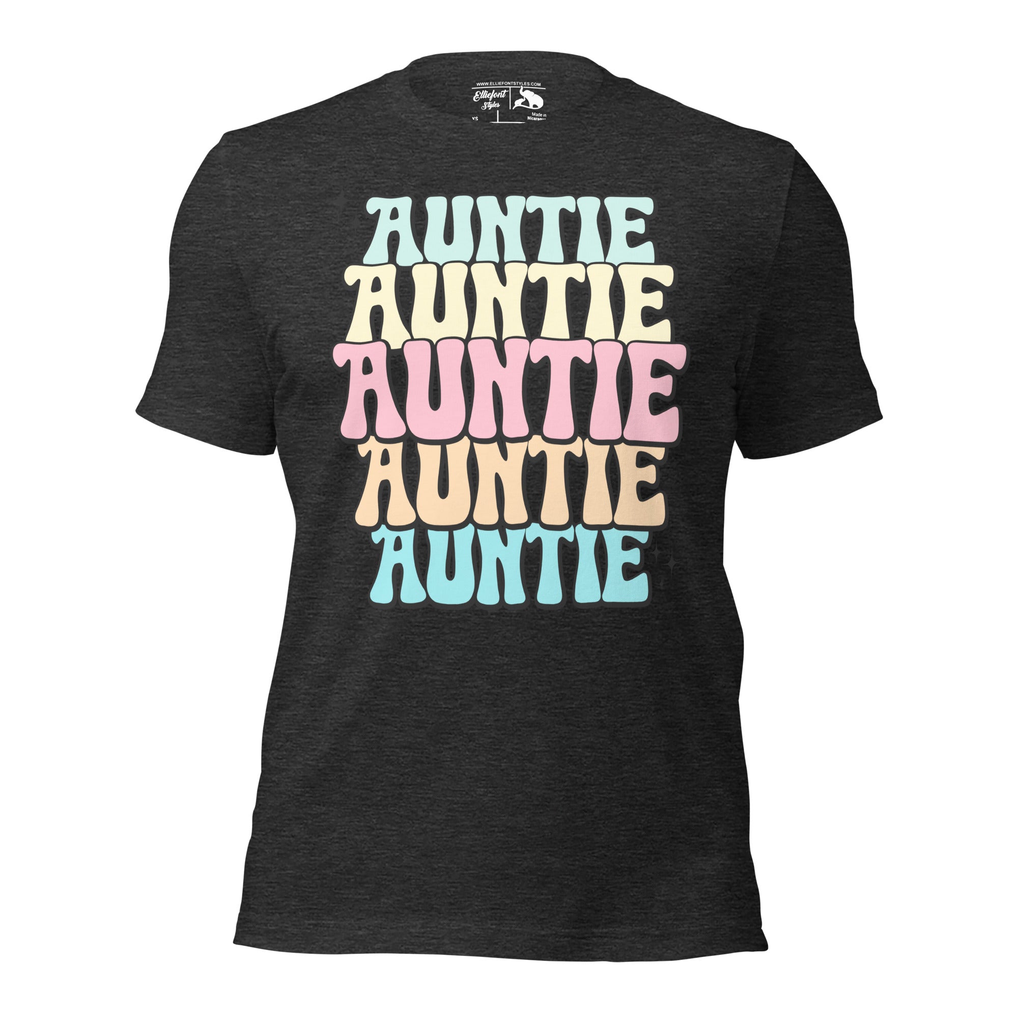New aunt announcement shirt present for baby shower surprise