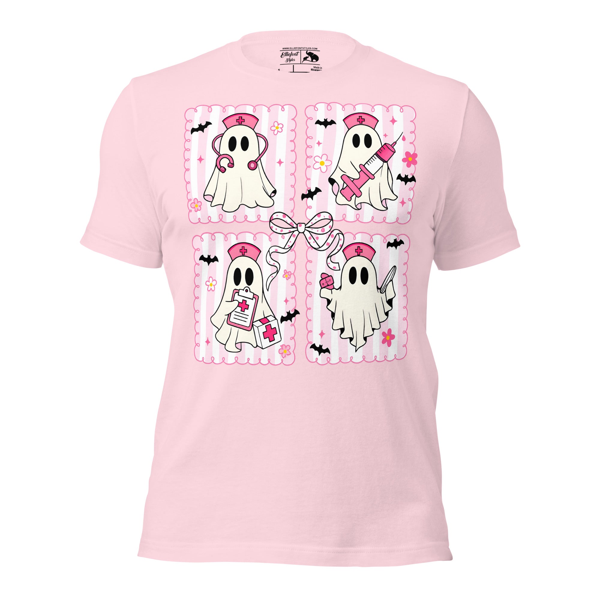 Nurse appreciation gift shirt with funny ghost nurse design