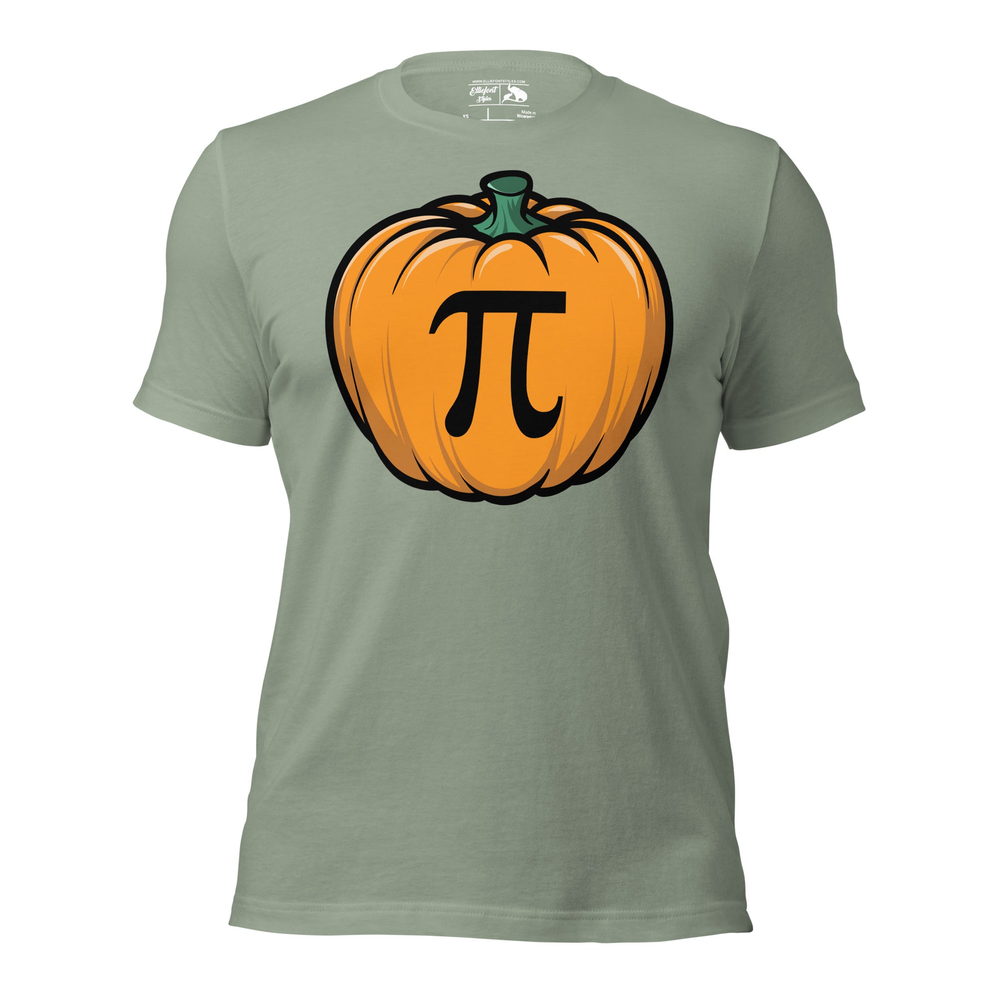 Pumpkin pie Pi Day shirt as a funny math gift