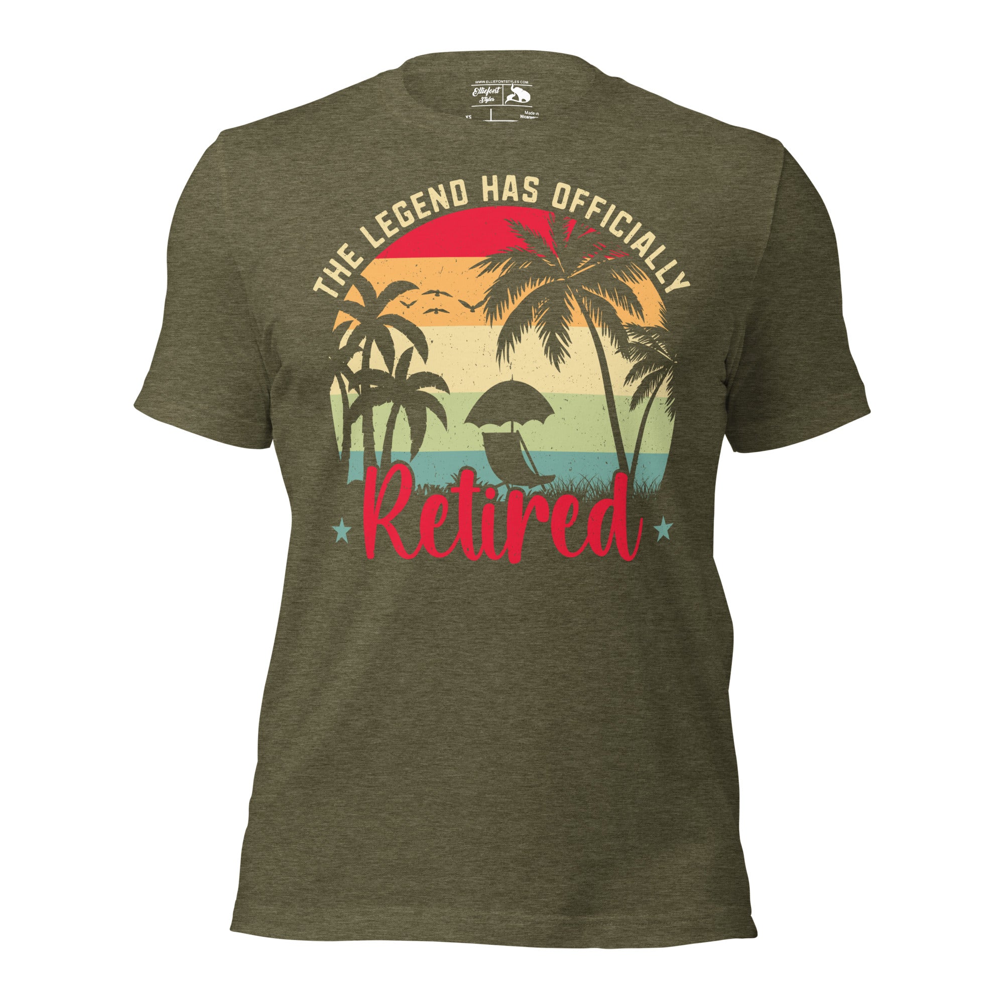 Retired legend shirt funny retirement gift tee