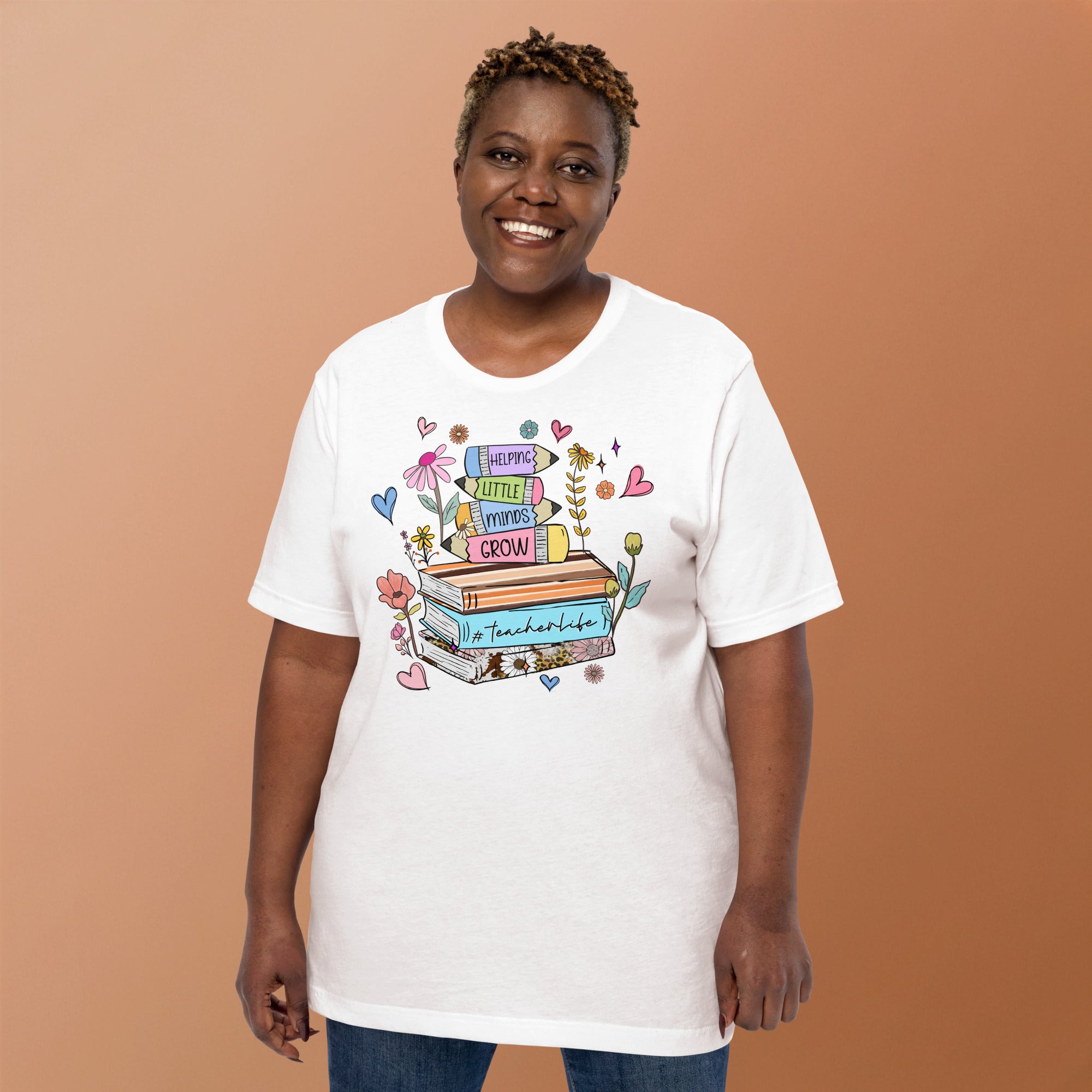 Funny teacher retirement gift shirt with #TeacherLife design