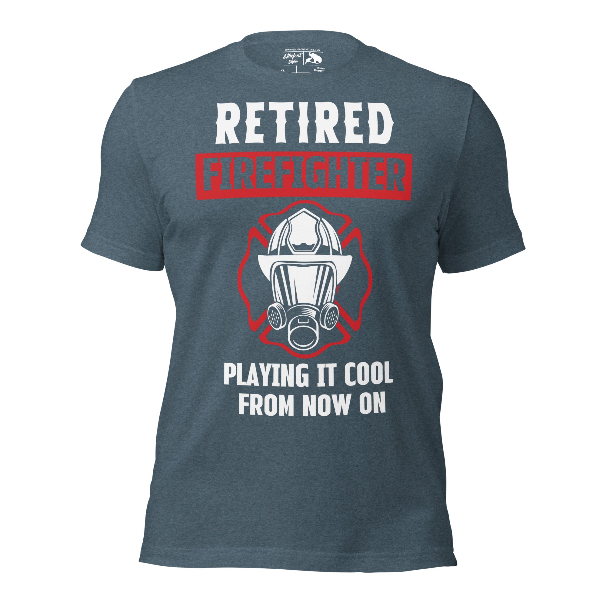 Retirement party gift shirt for firefighter celebrating service