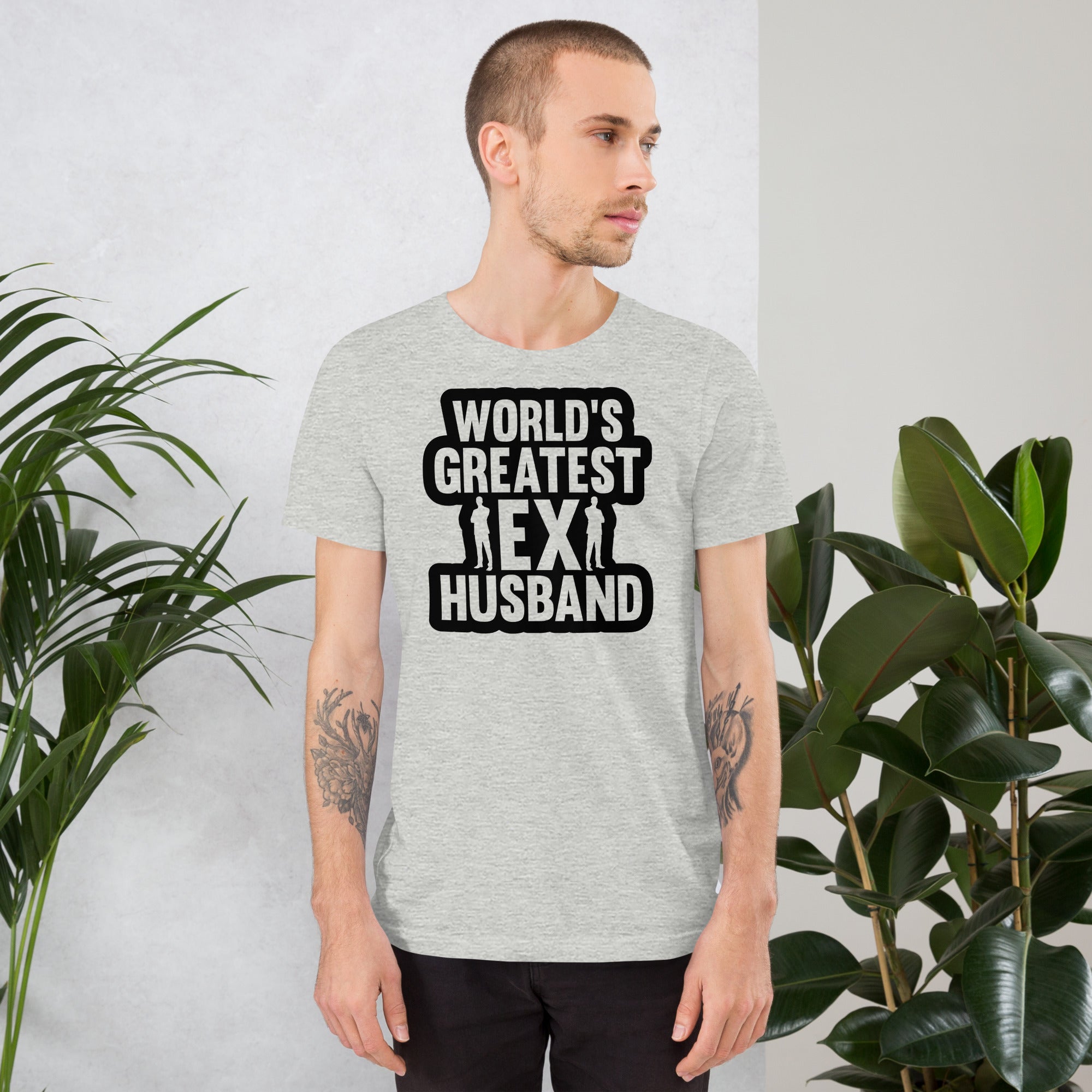 Sarcastic divorce shirt World’s Greatest Ex-Husband design
