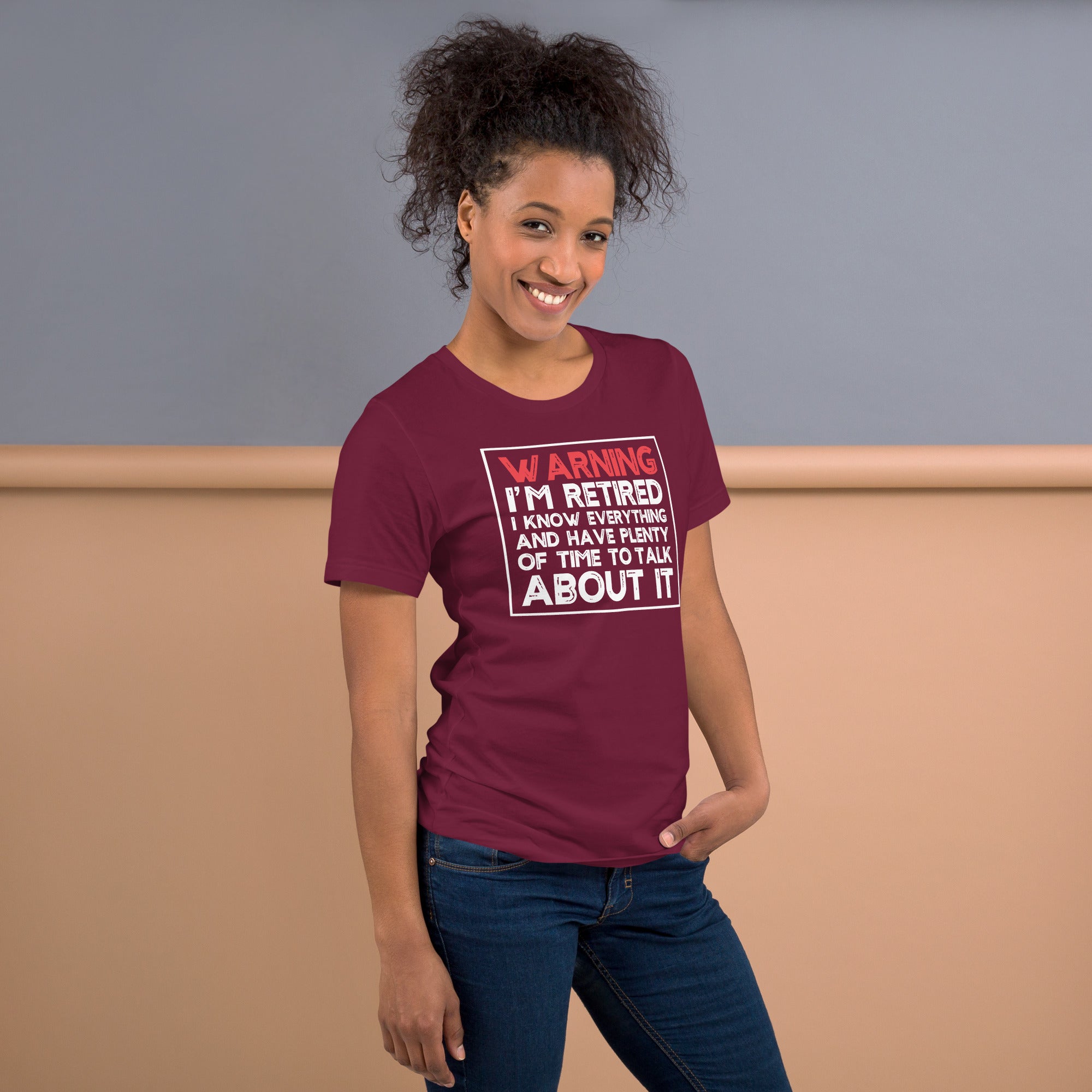 Sarcastic retirement shirt I’m retired and know everything