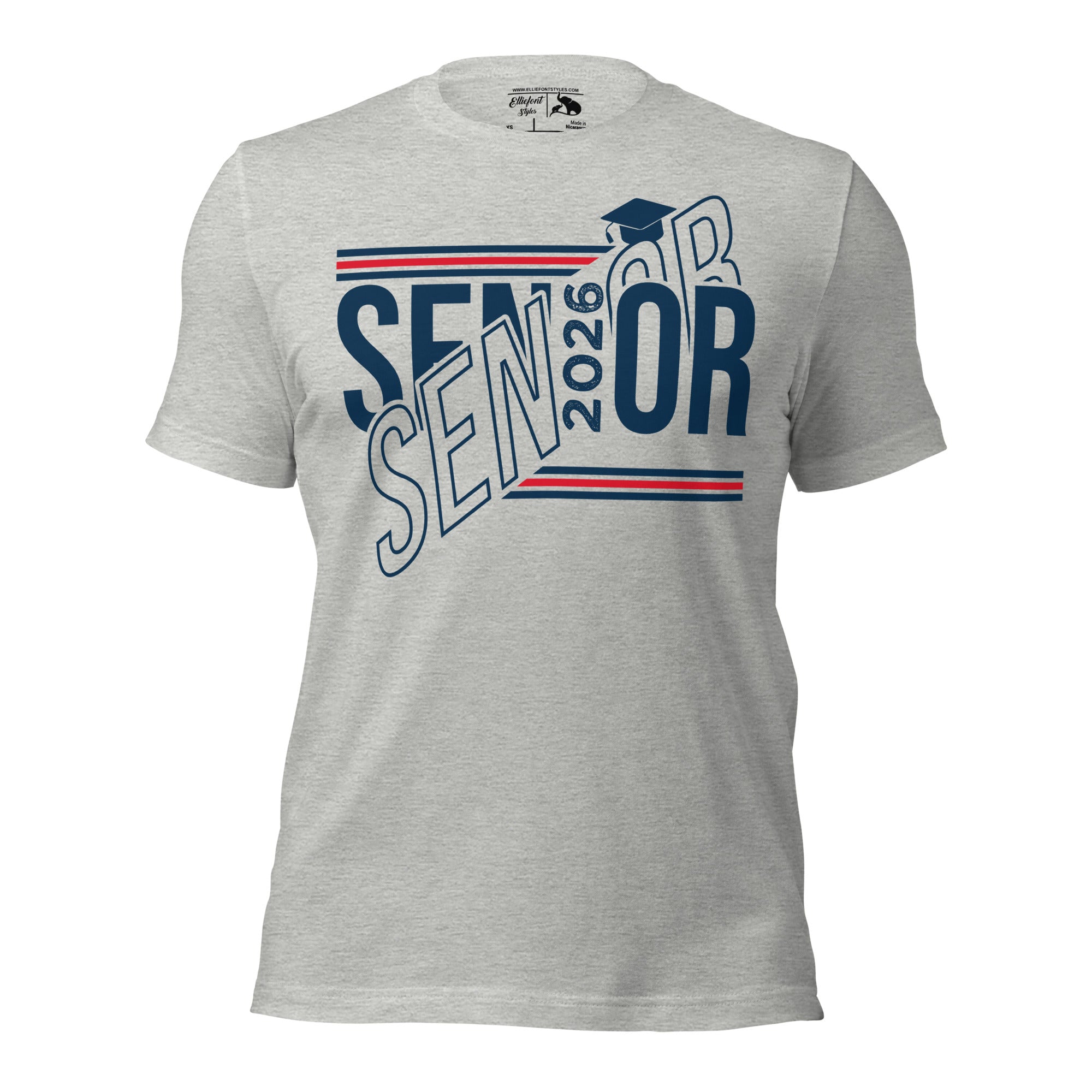 Senior Class of 2026 shirt funny graduation graphic tee