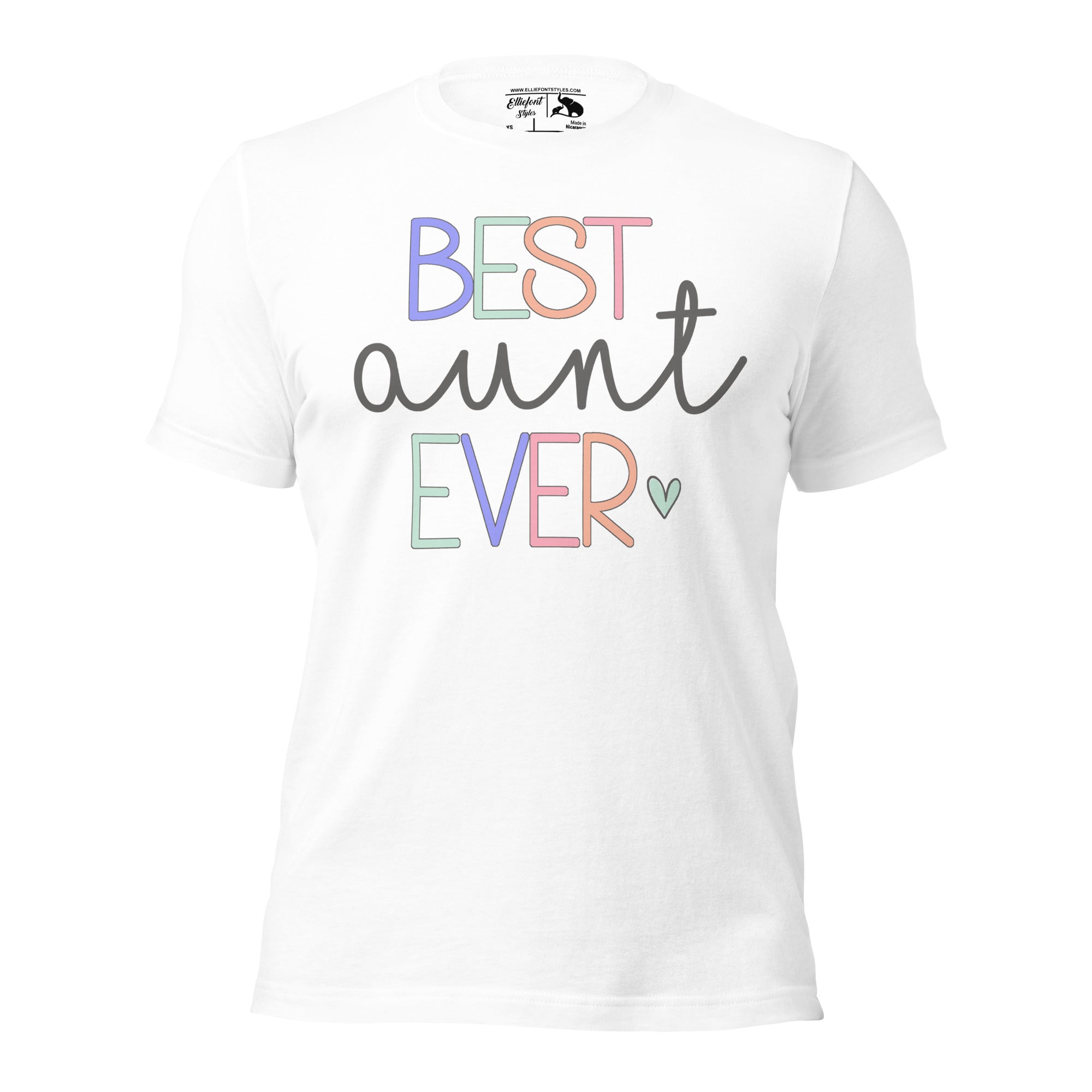 Sentimental aunt appreciation tee gift for birthdays or holidays