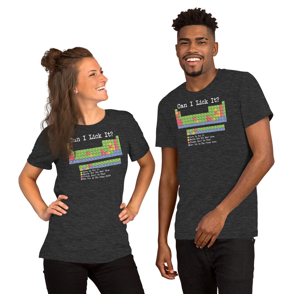 Teacher appreciation shirt for science teachers with periodic pun