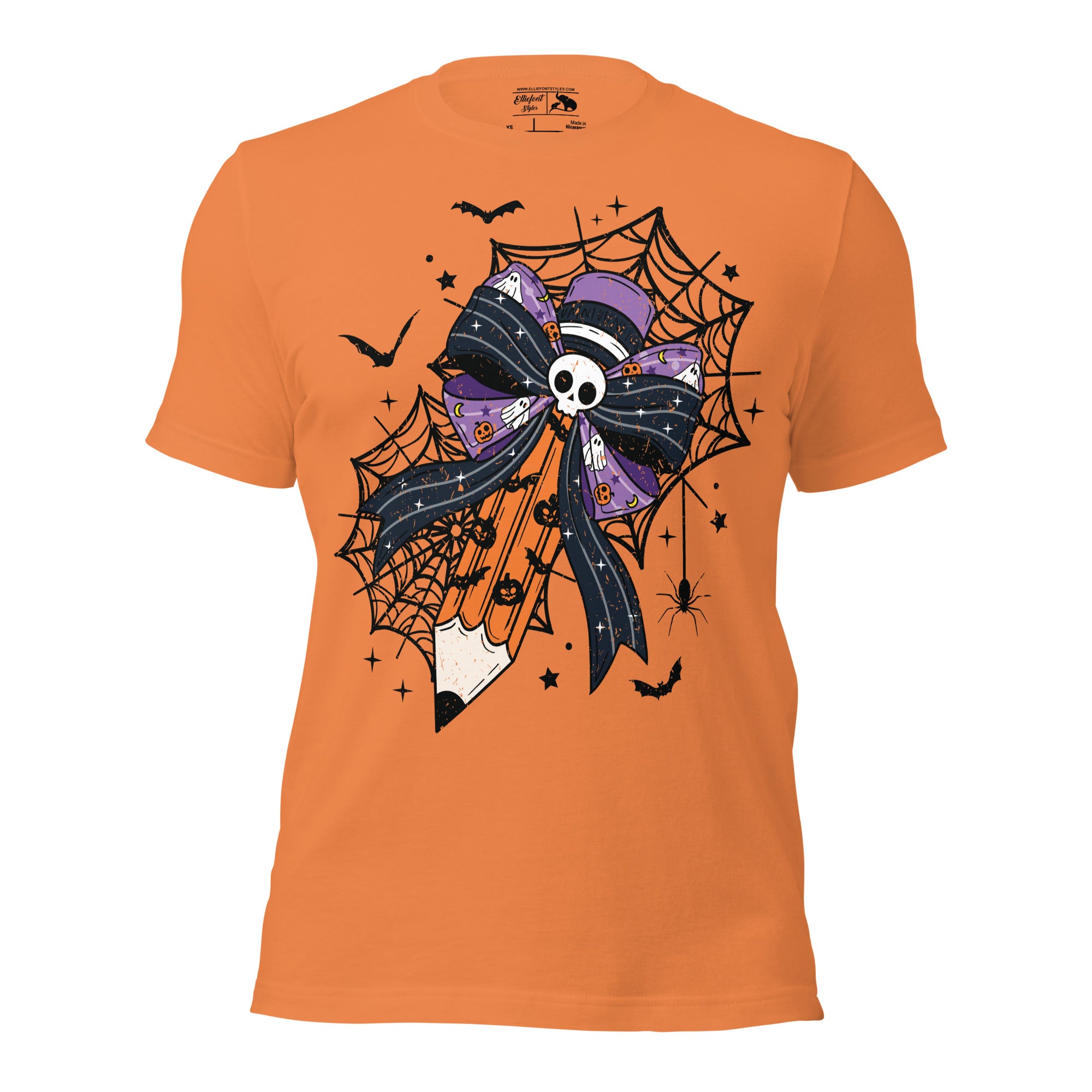 Halloween-themed teacher appreciation gift shirt