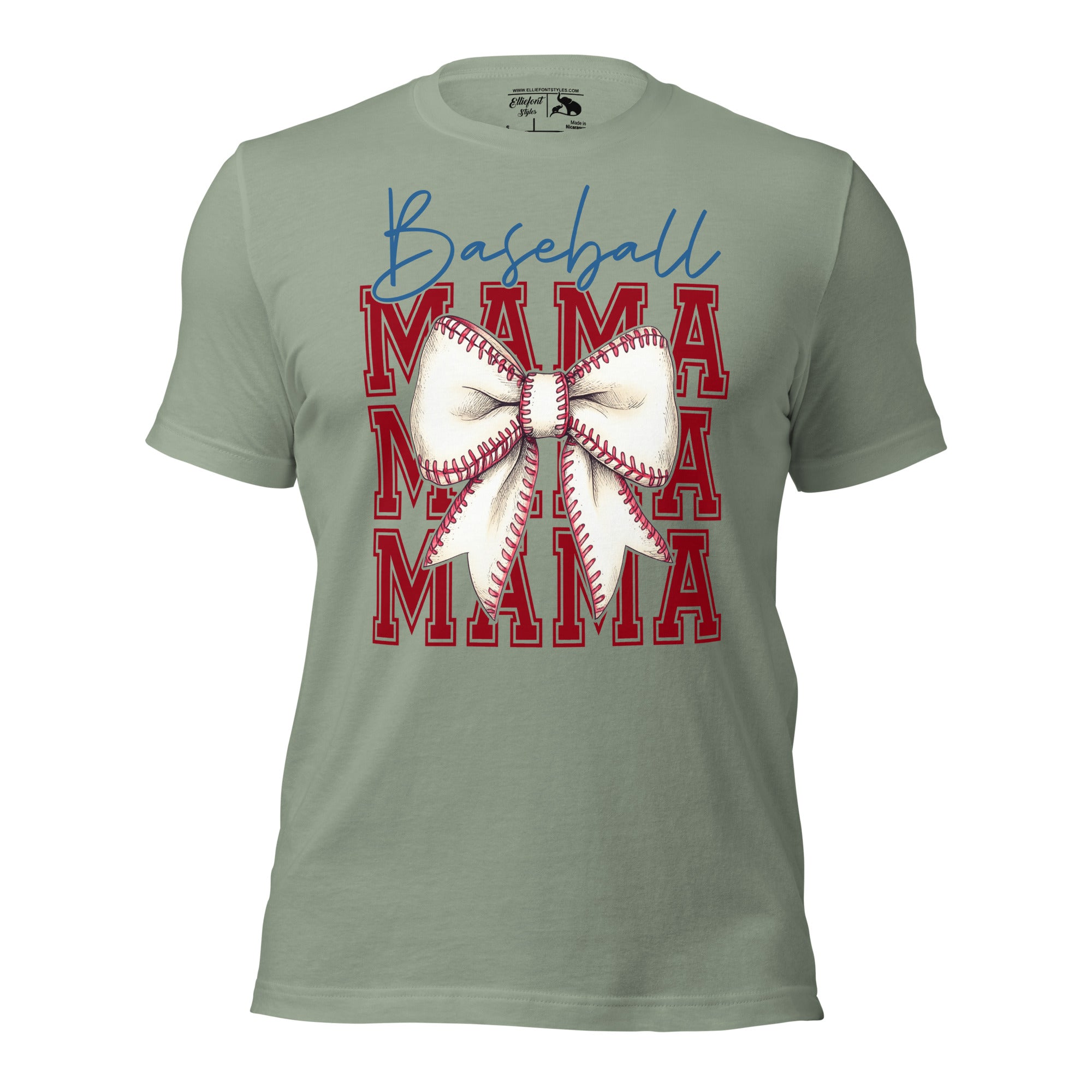 Trendy Baseball Mama shirt for moms supporting their players