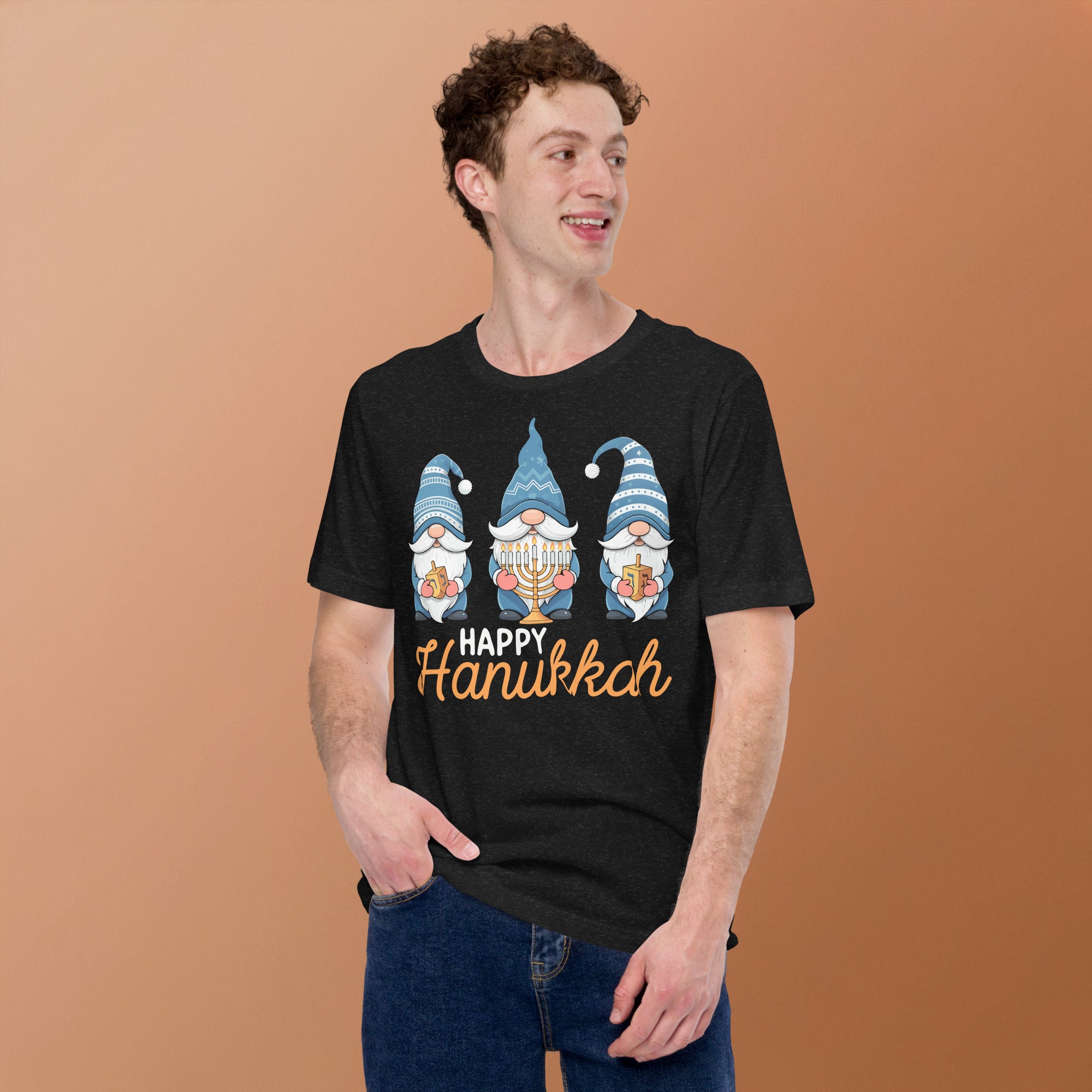 Unique Hanukkah gnome shirt makes a great holiday gift.