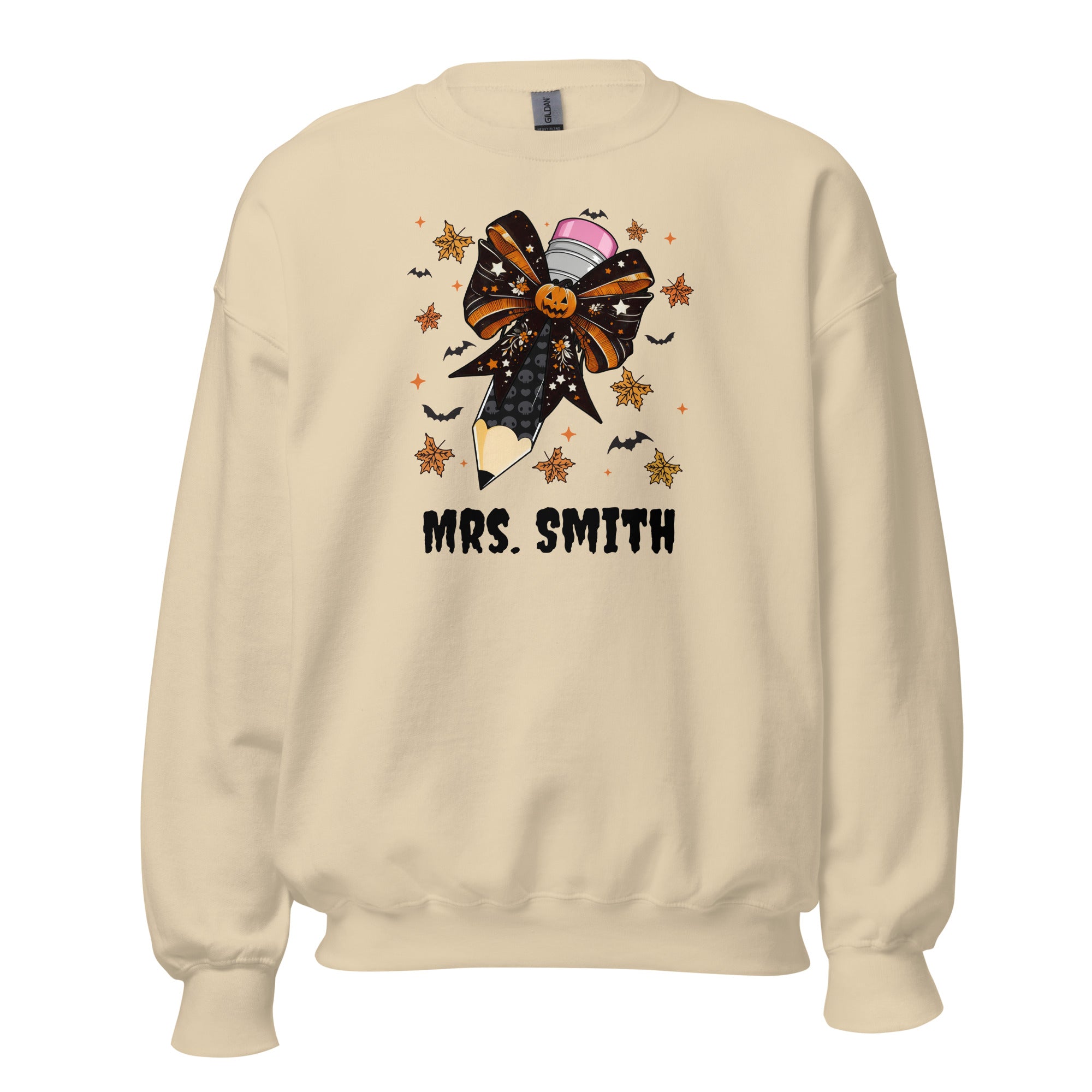 Personalized Teacher Pencil Sweater