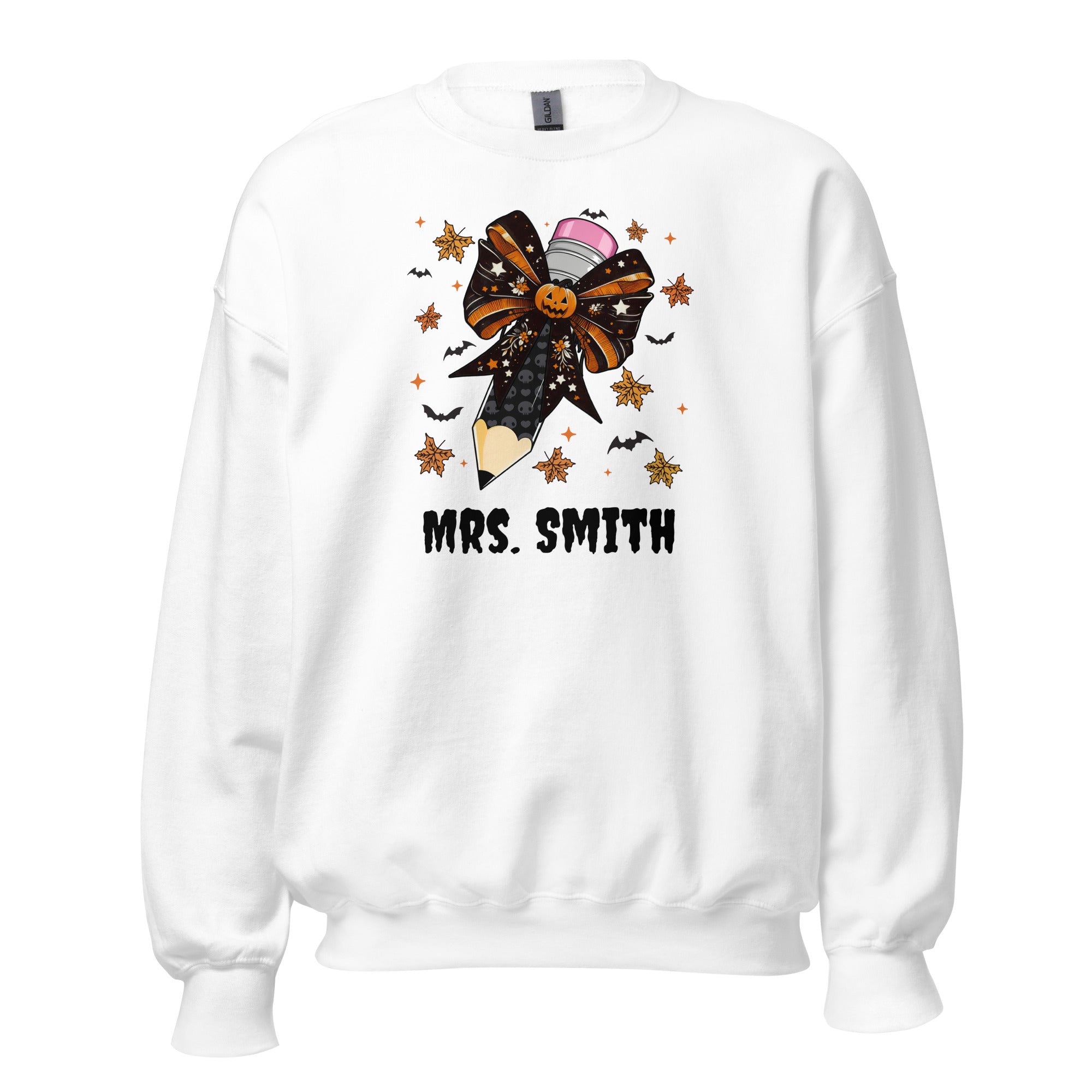 Personalized Teacher Pencil Sweater