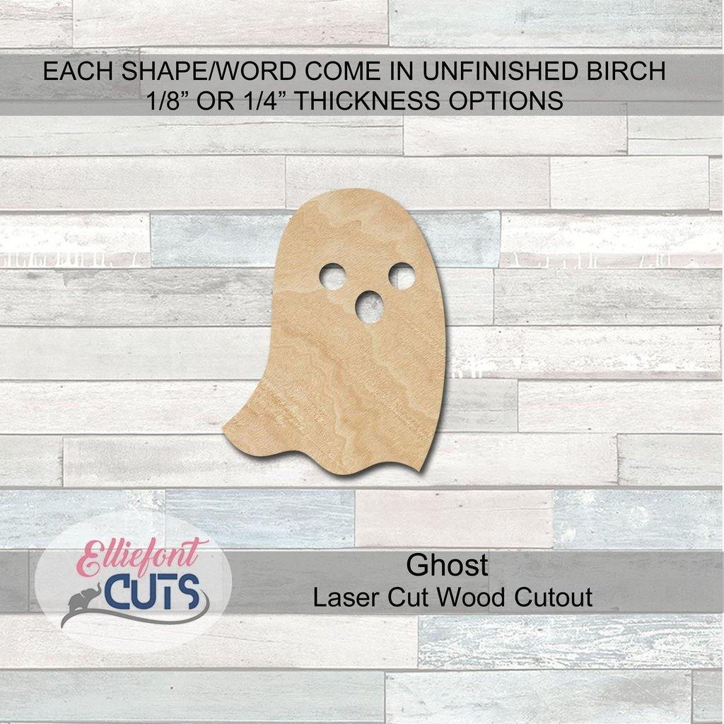 Ghost wood cutouts