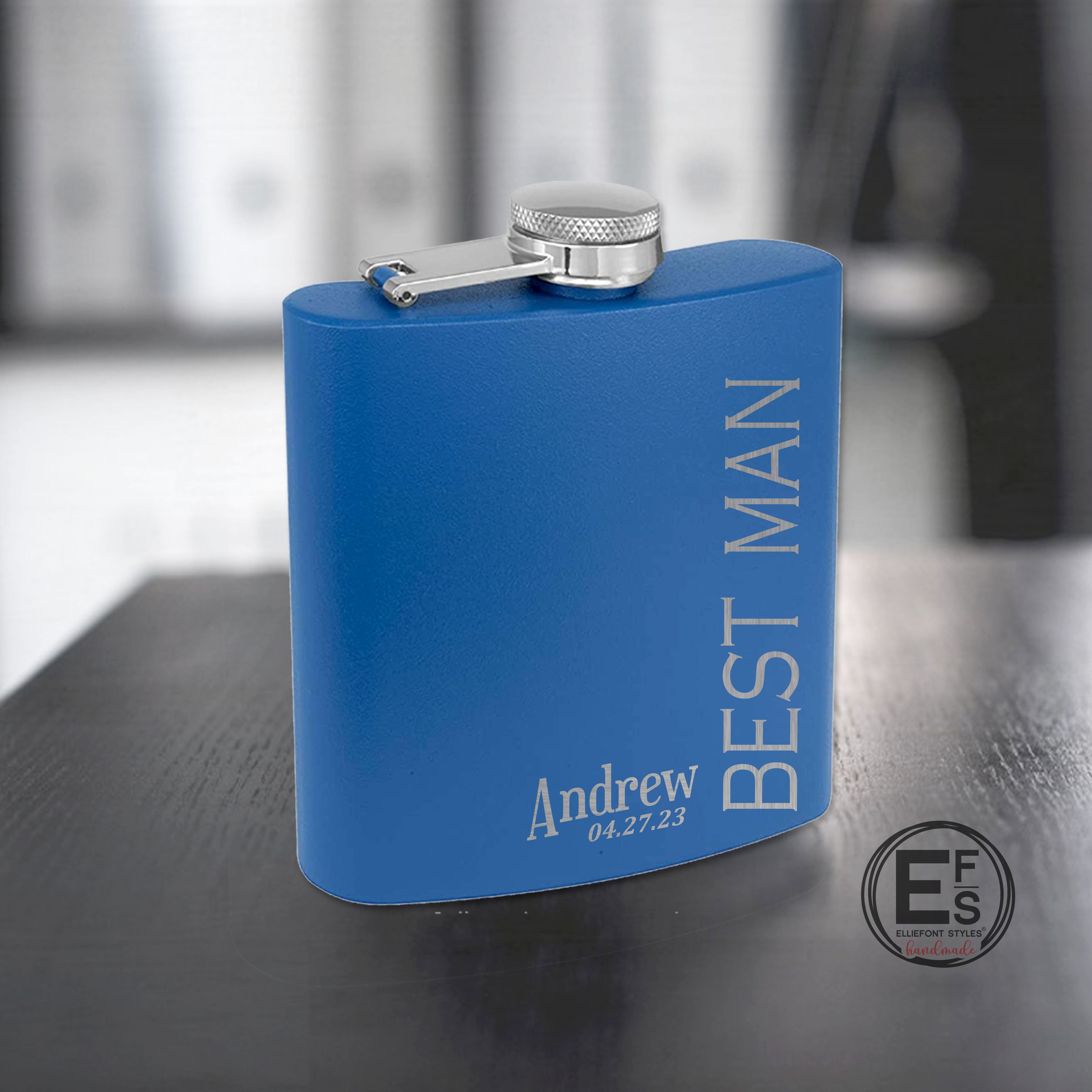 Personalized Flasks for Groomsmen