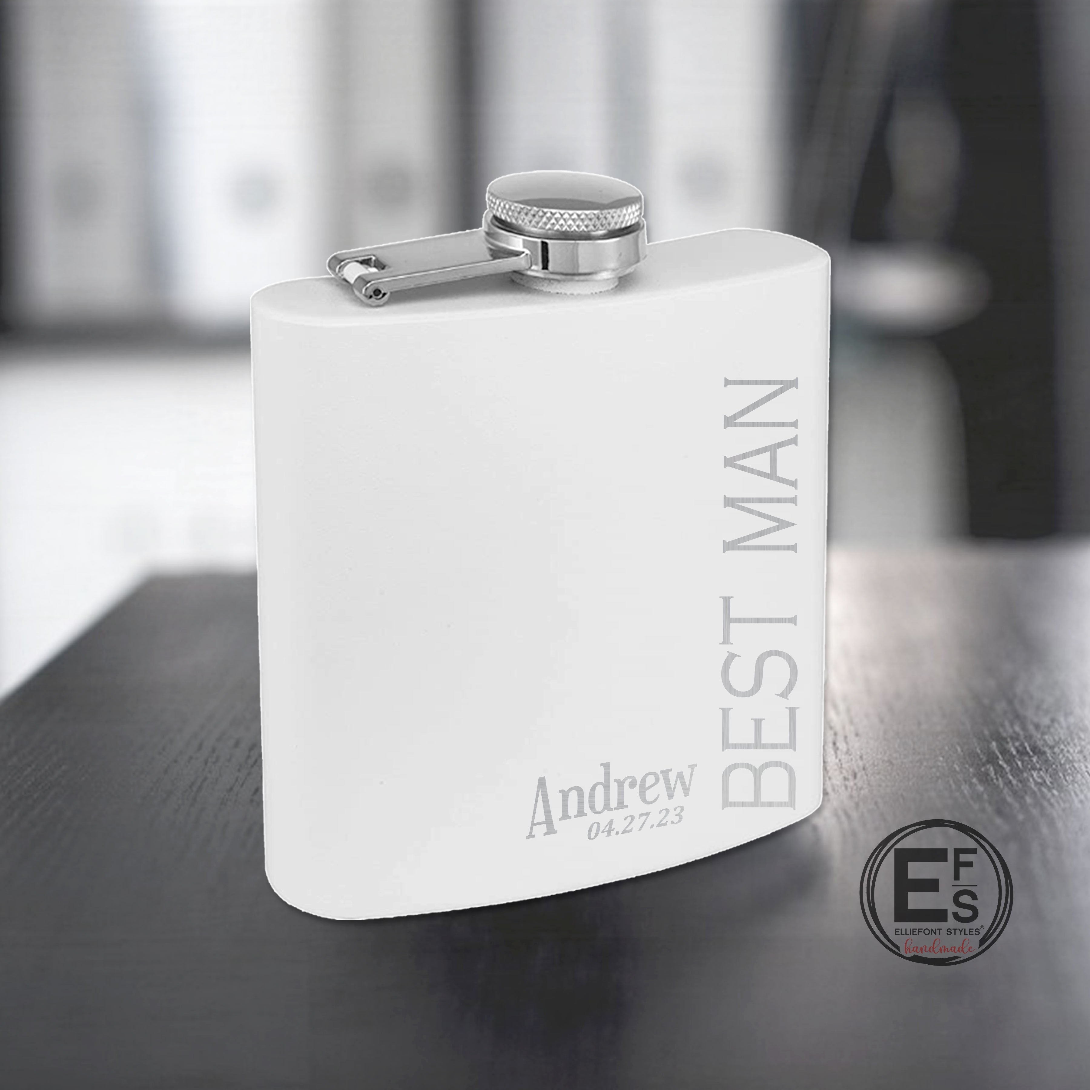 Personalized Flasks for Groomsmen