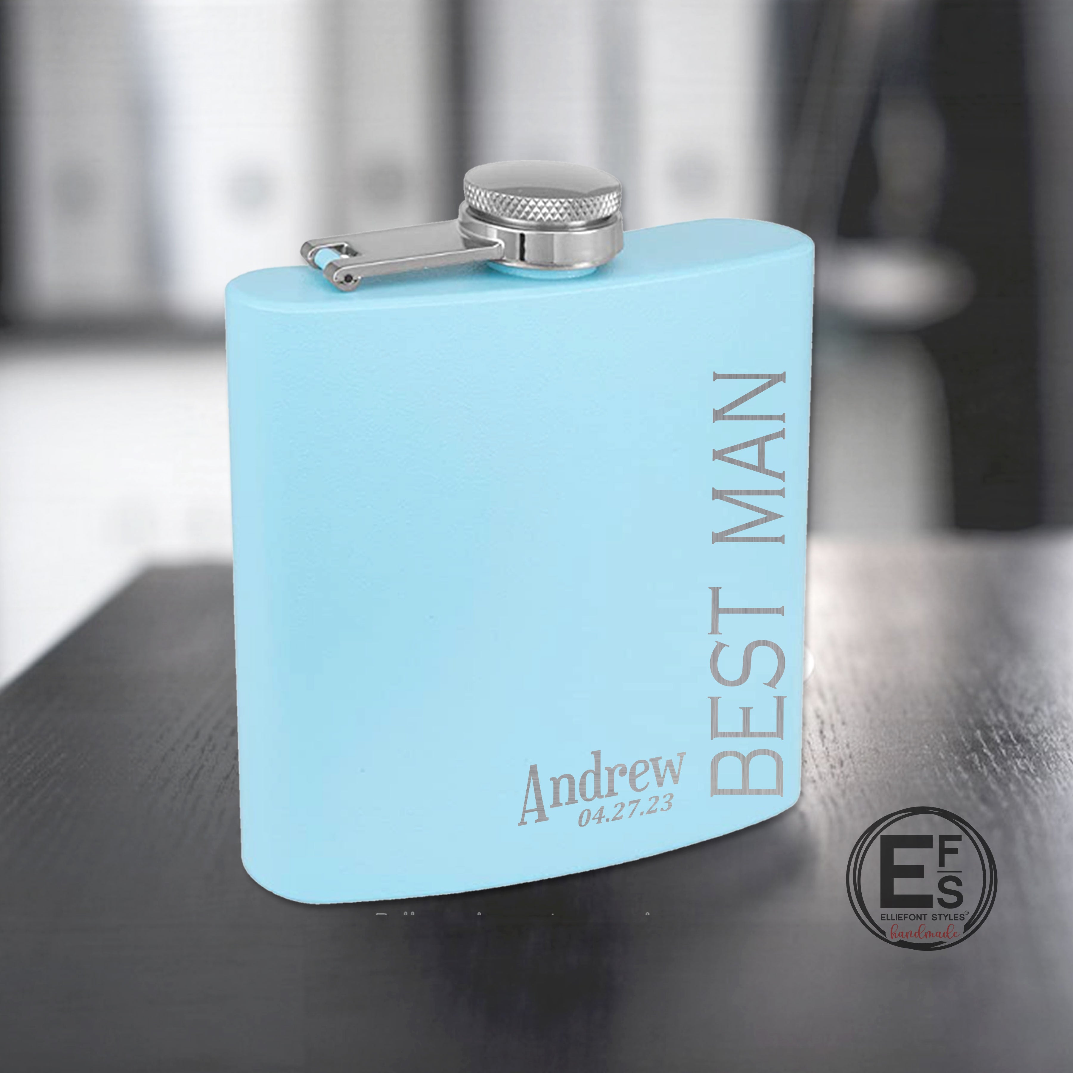 Personalized Flasks for Groomsmen