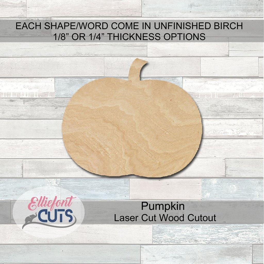 pumpkin wood cutouts