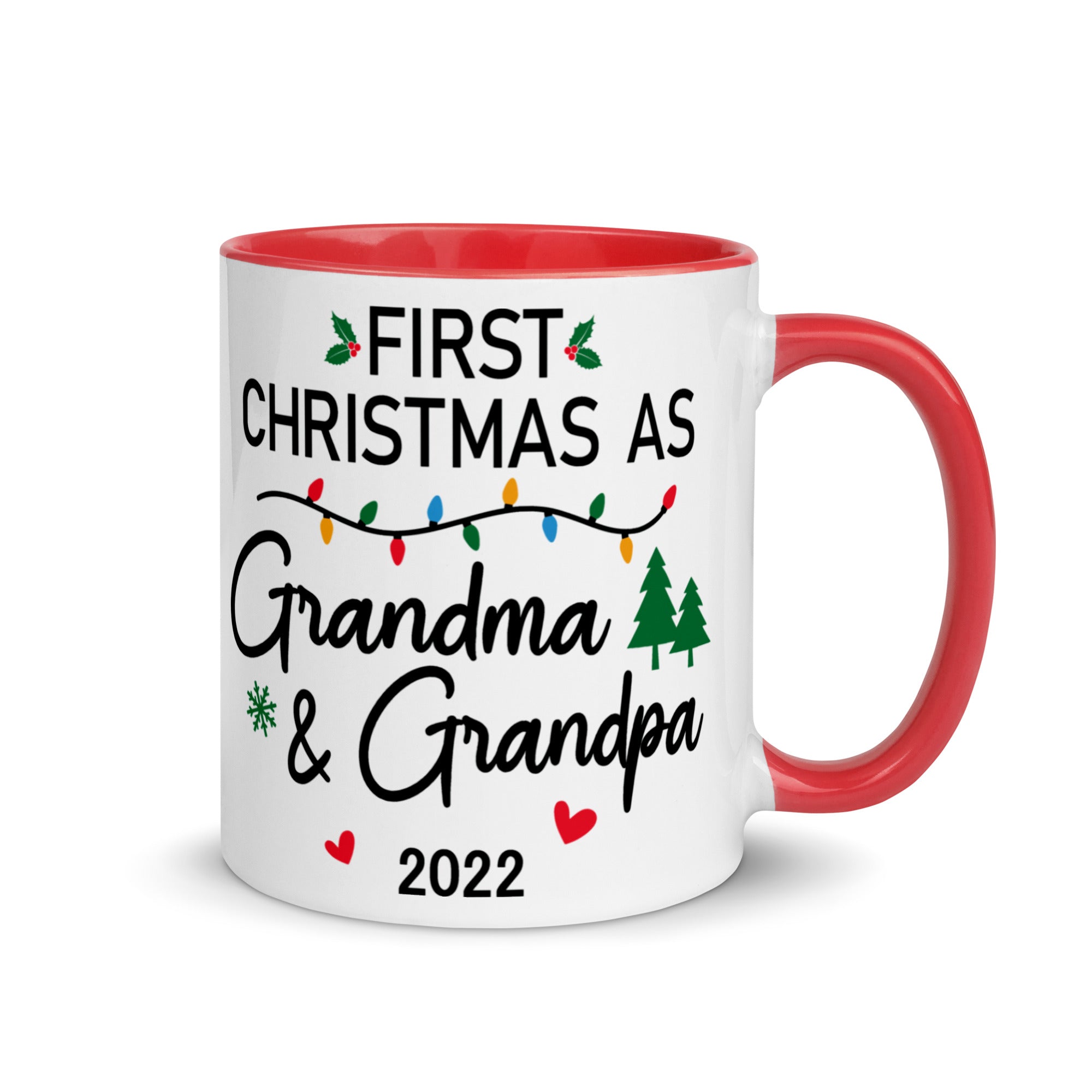 First Christmas Grandma and Grandpa Mug