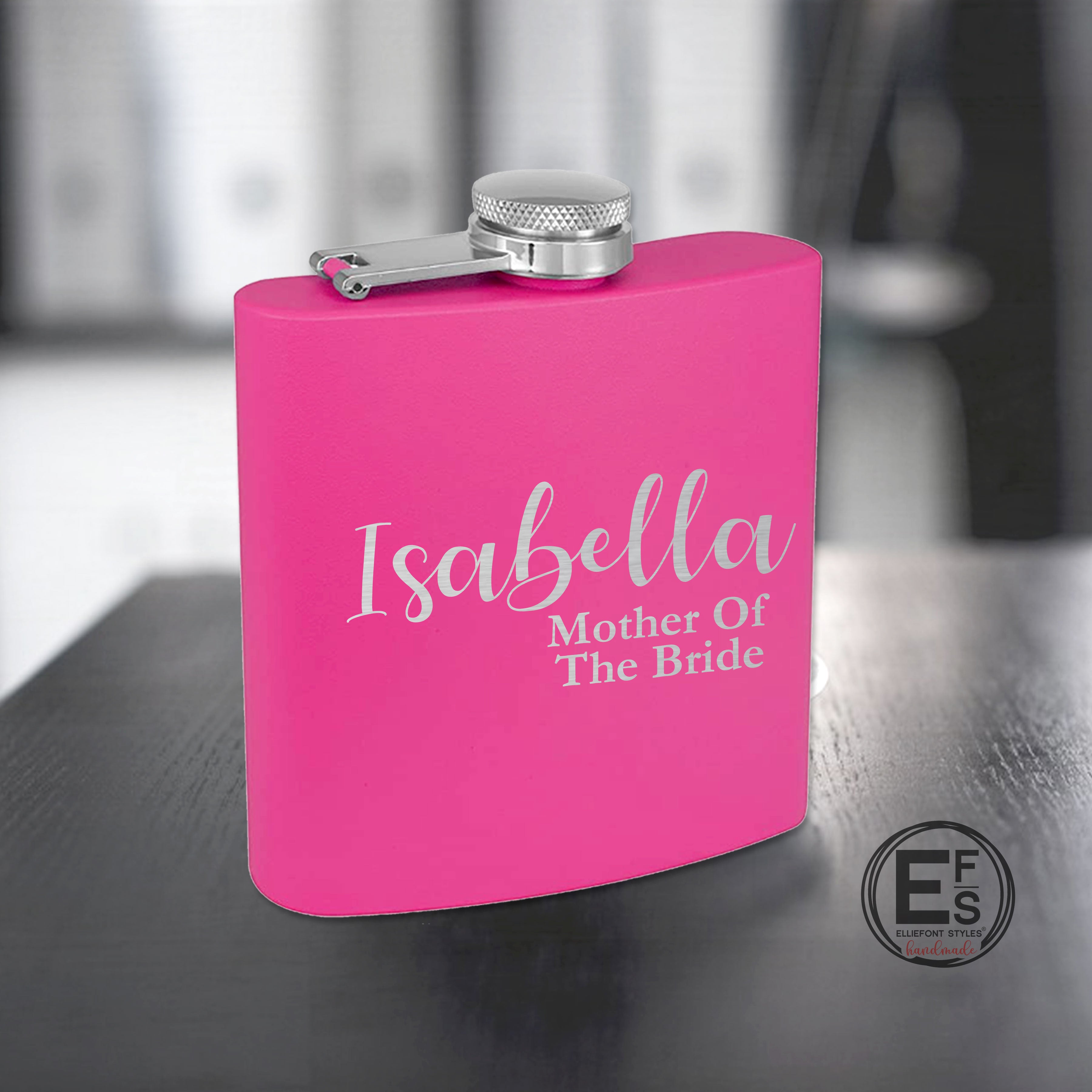 Personalized Flasks for Bridesmaids