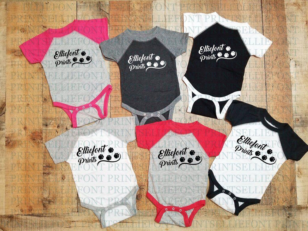 Race Bid Pregnancy Announcement Infant One Piece Bodysuit | Running Onesie - Elliefont Styles