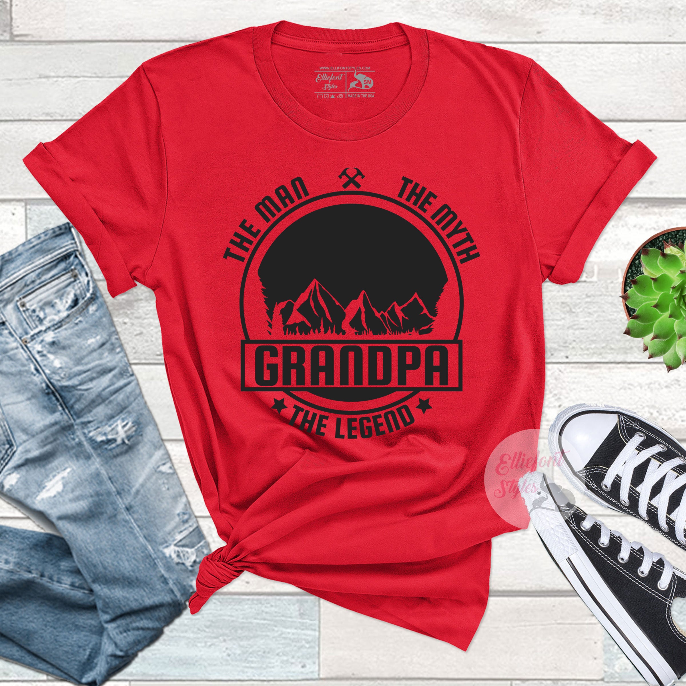 Grandpa The Man The Myth The Legend Shirt