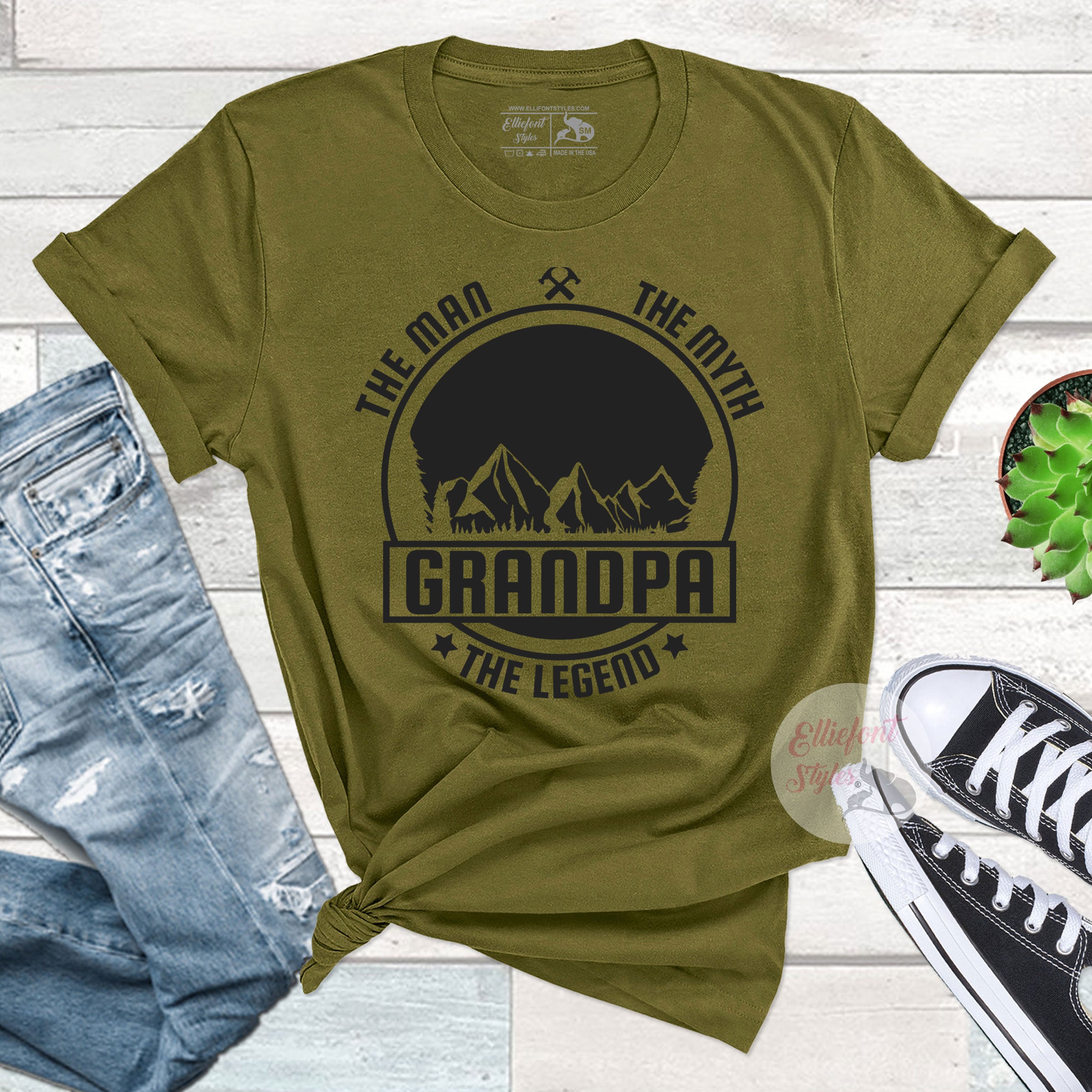 Grandpa The Man The Myth The Legend Shirt