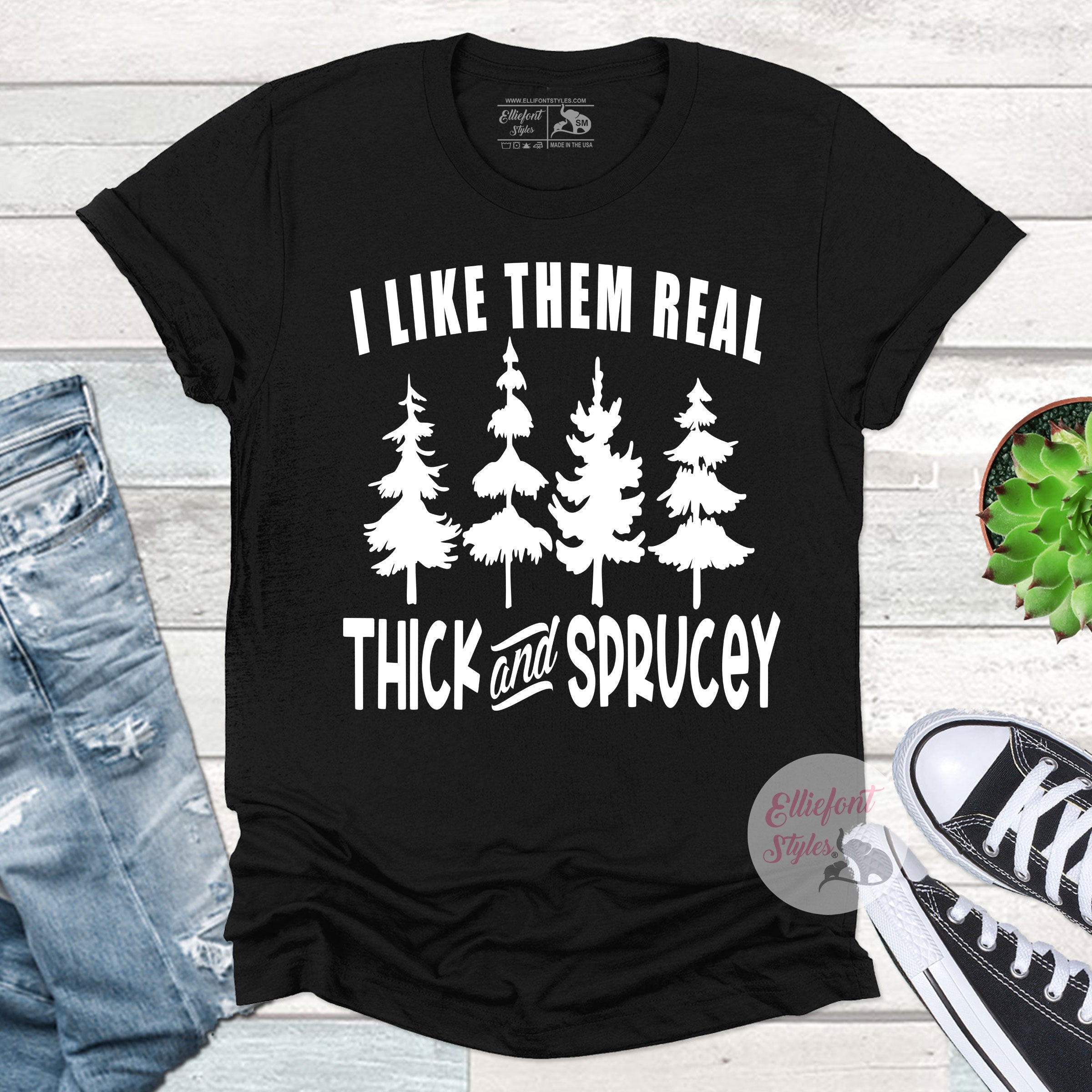Thick and Sprucey Christmas Shirt