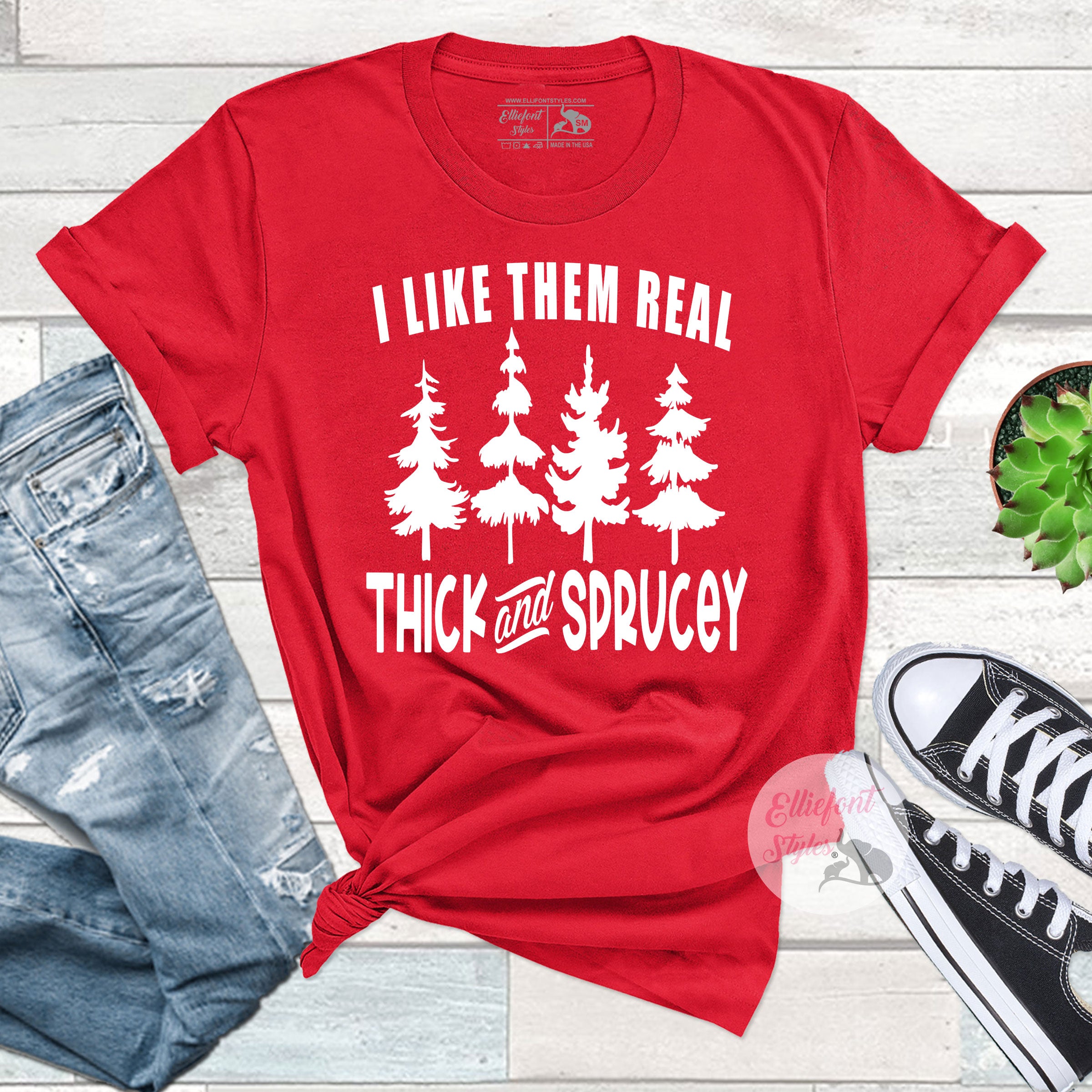 Thick and Sprucey Christmas Shirt